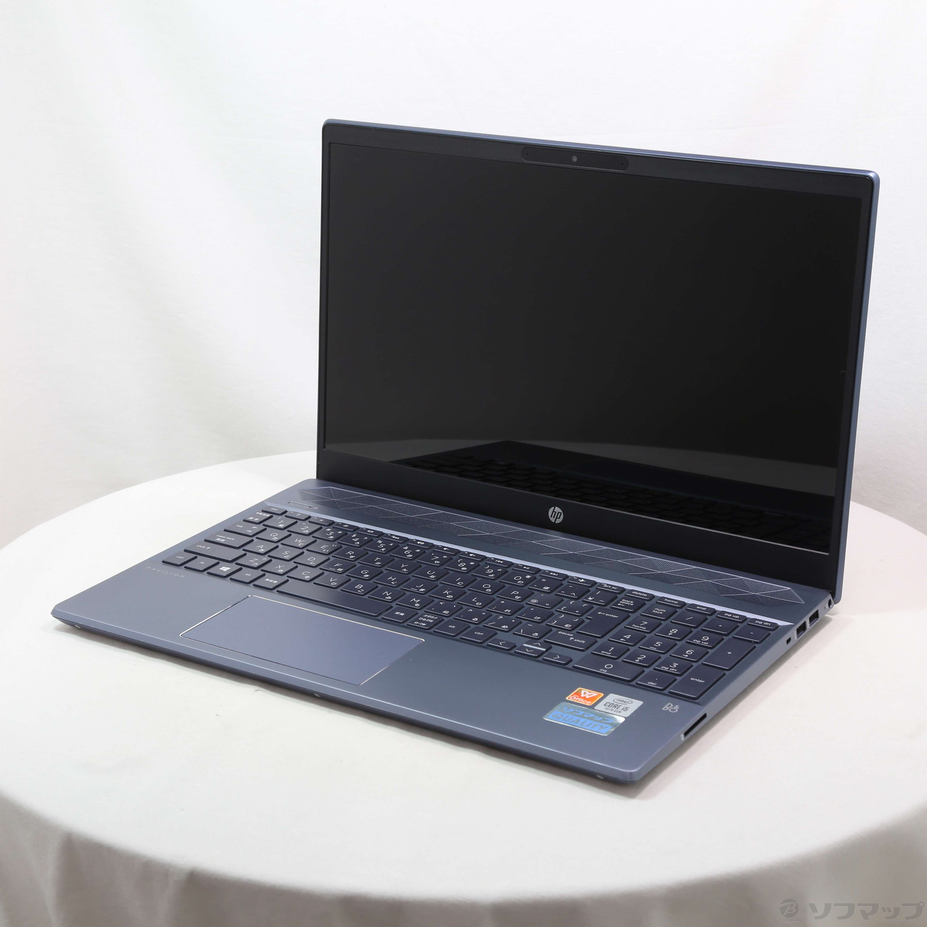 中古】HP Pavilion 15-cs3018TU 8SM87PA#ABJ フォグブルー ［Core-i5