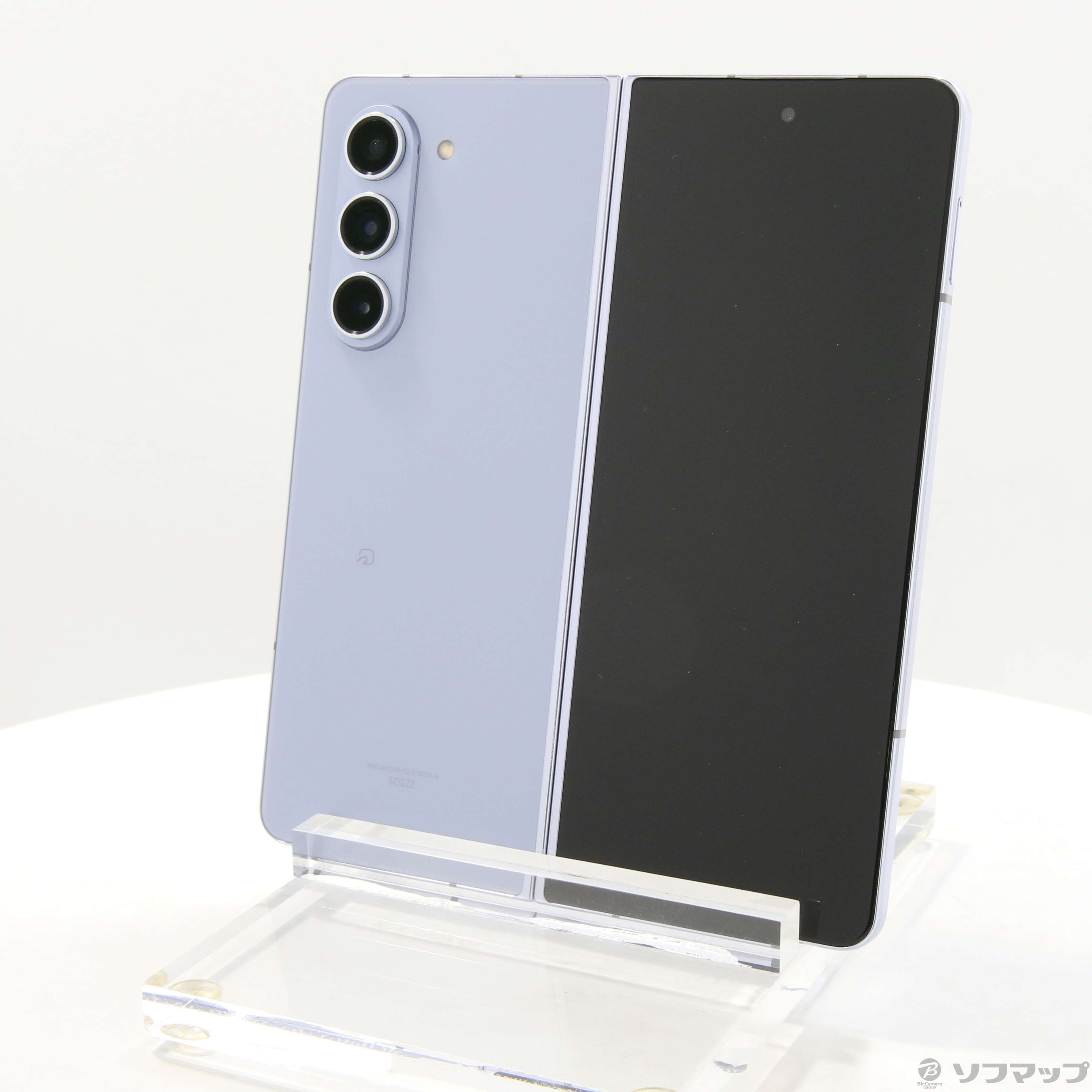 Samsung【Galaxy Z Fold 5】 SCG22。アイシーブルー。au版を購入