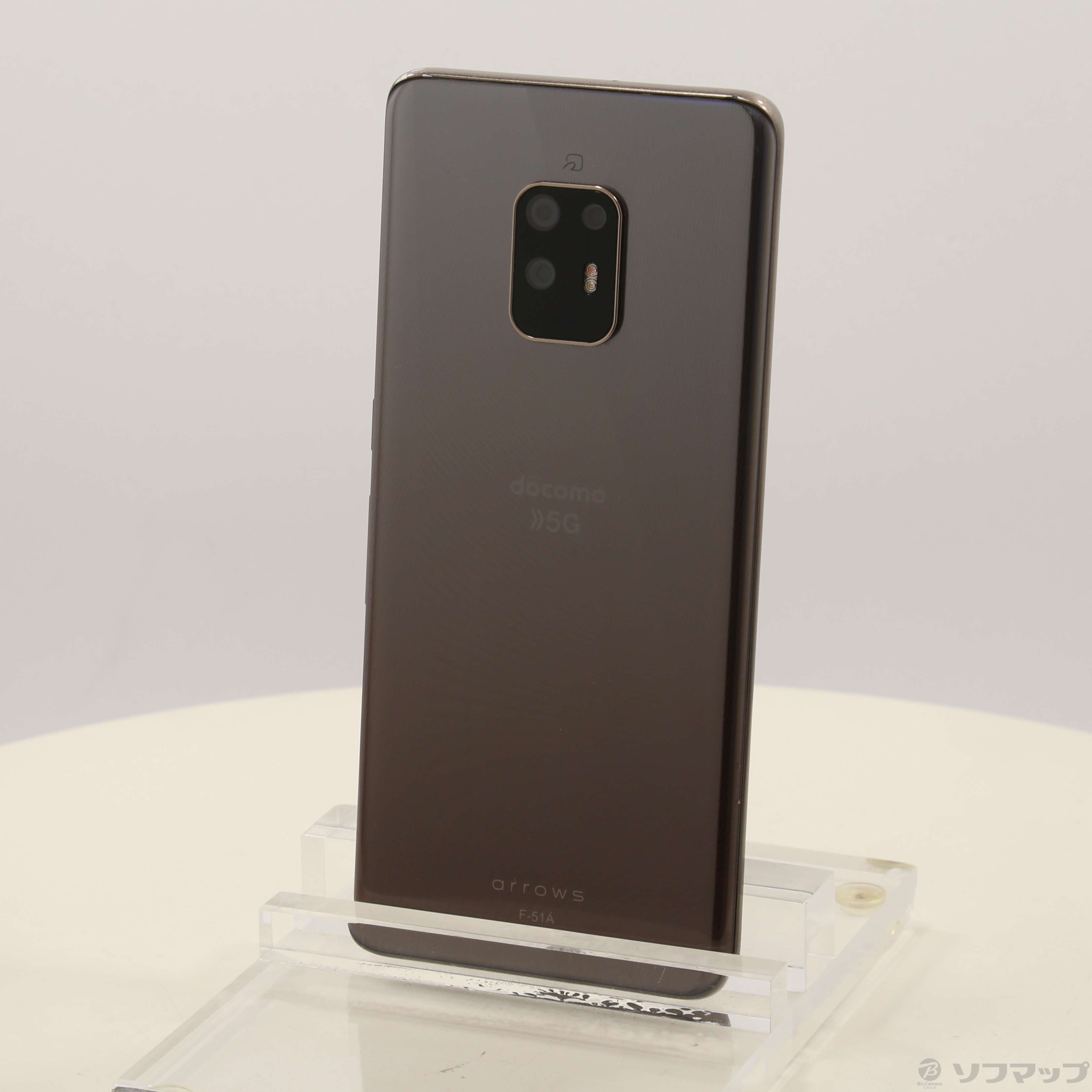 中古】arrows 5G 128GB チタニウムシルバー F-51A docomo