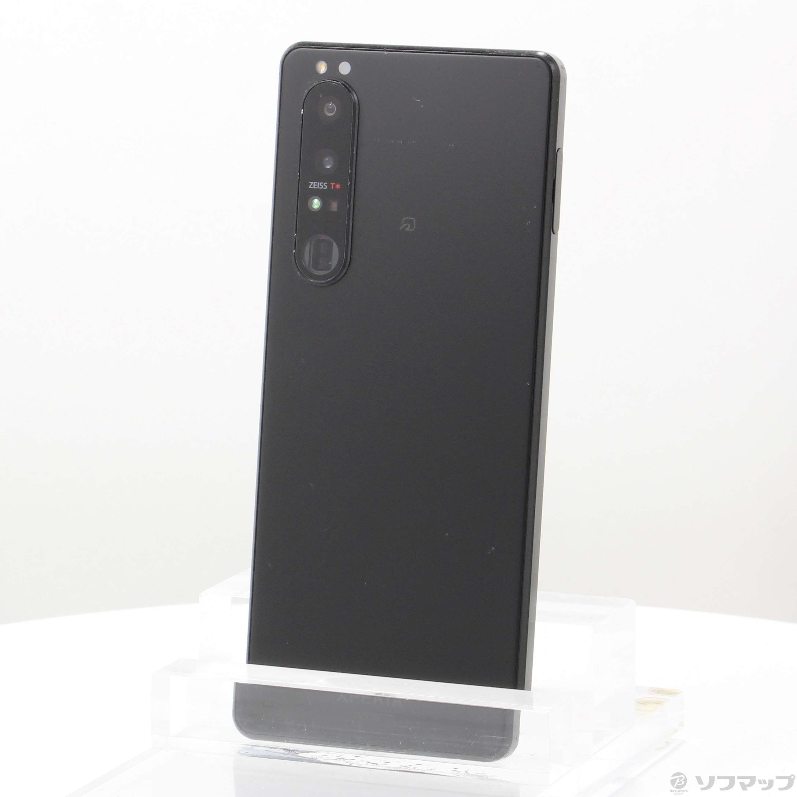 中古】Xperia 1 III 256GB フロストブラック SOG03 au [2133063042583