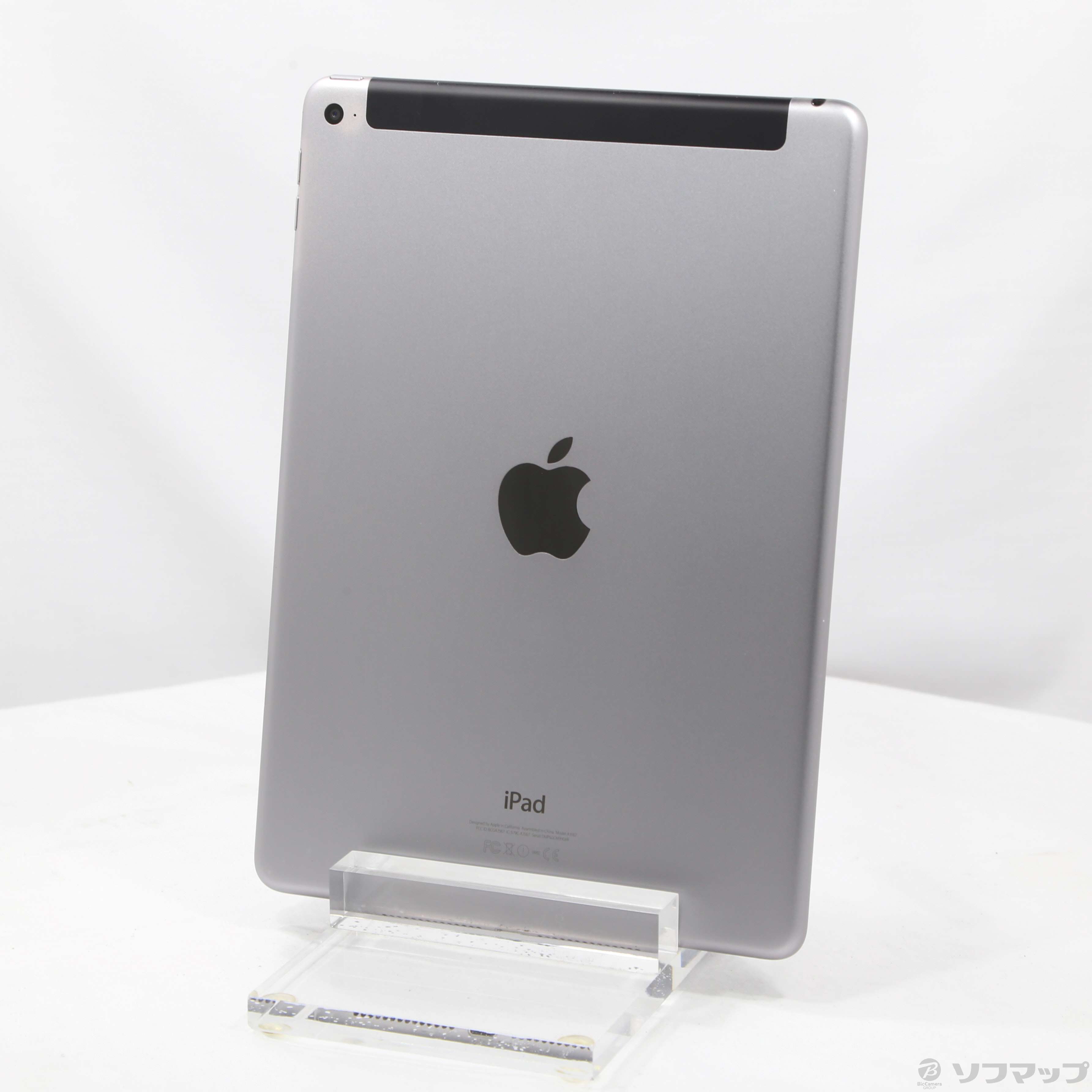 中古】iPad Air 2 32GB スペースグレイ MNVP2J／A au ［9.7インチ液晶