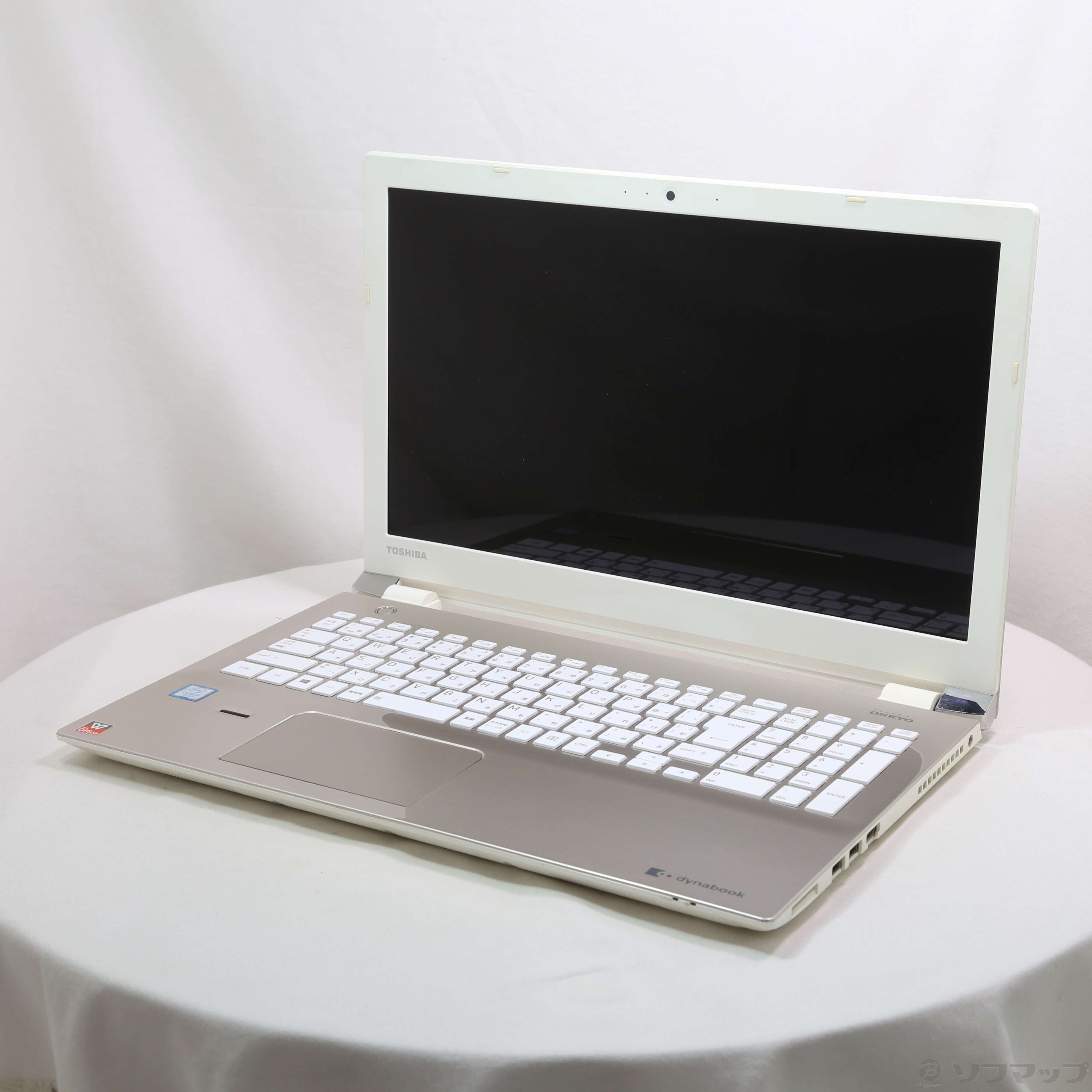 中古】dynabook EX／65CG PTEX-65CBJG サテンゴールド 〔Windows 10