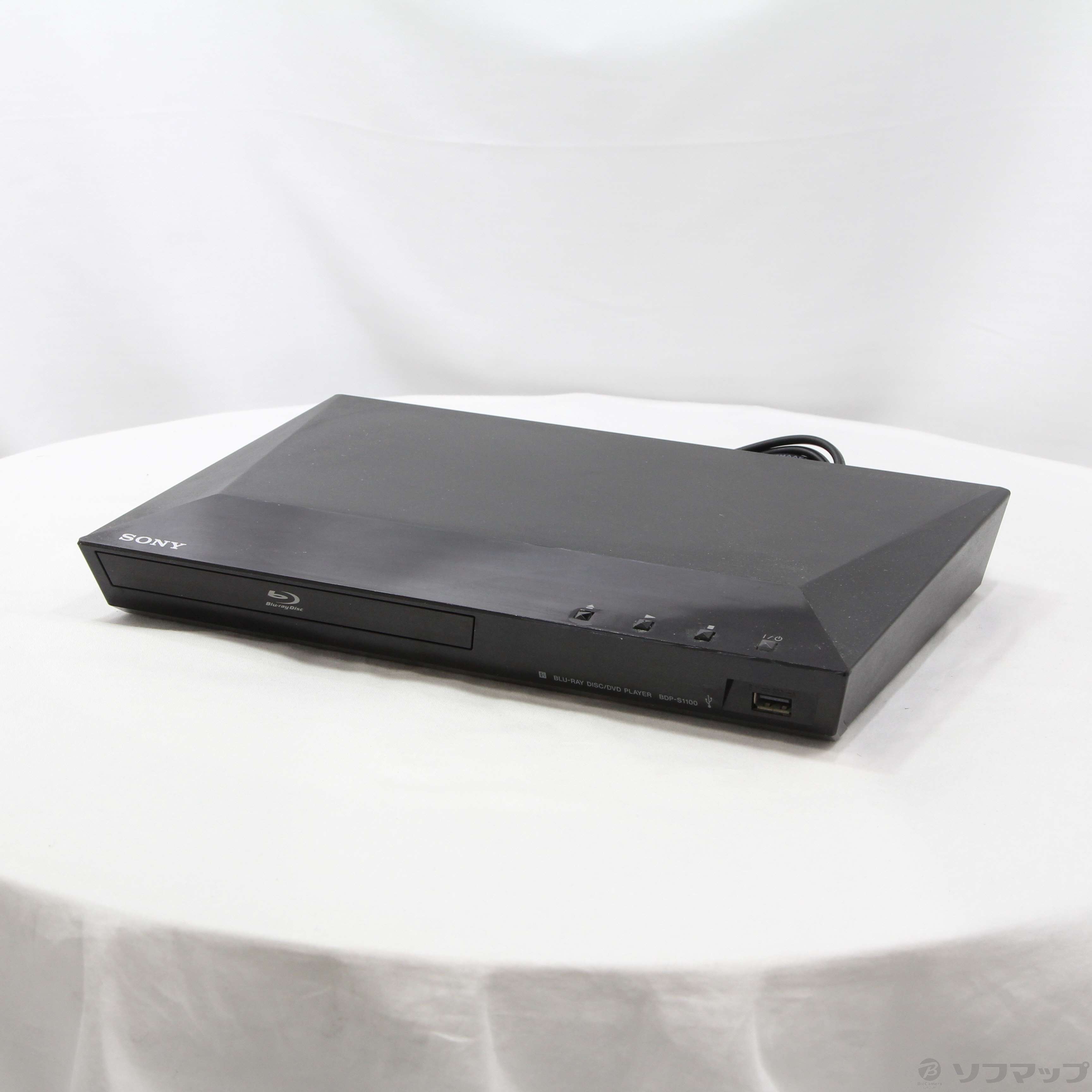 SONY ブルーレイディスクプレーヤー/DVDプレーヤー BDP-S1100(中古品) 中古】〔中古品（難あり）〕 BDP-S1100 [2133063500298] - 法人専用