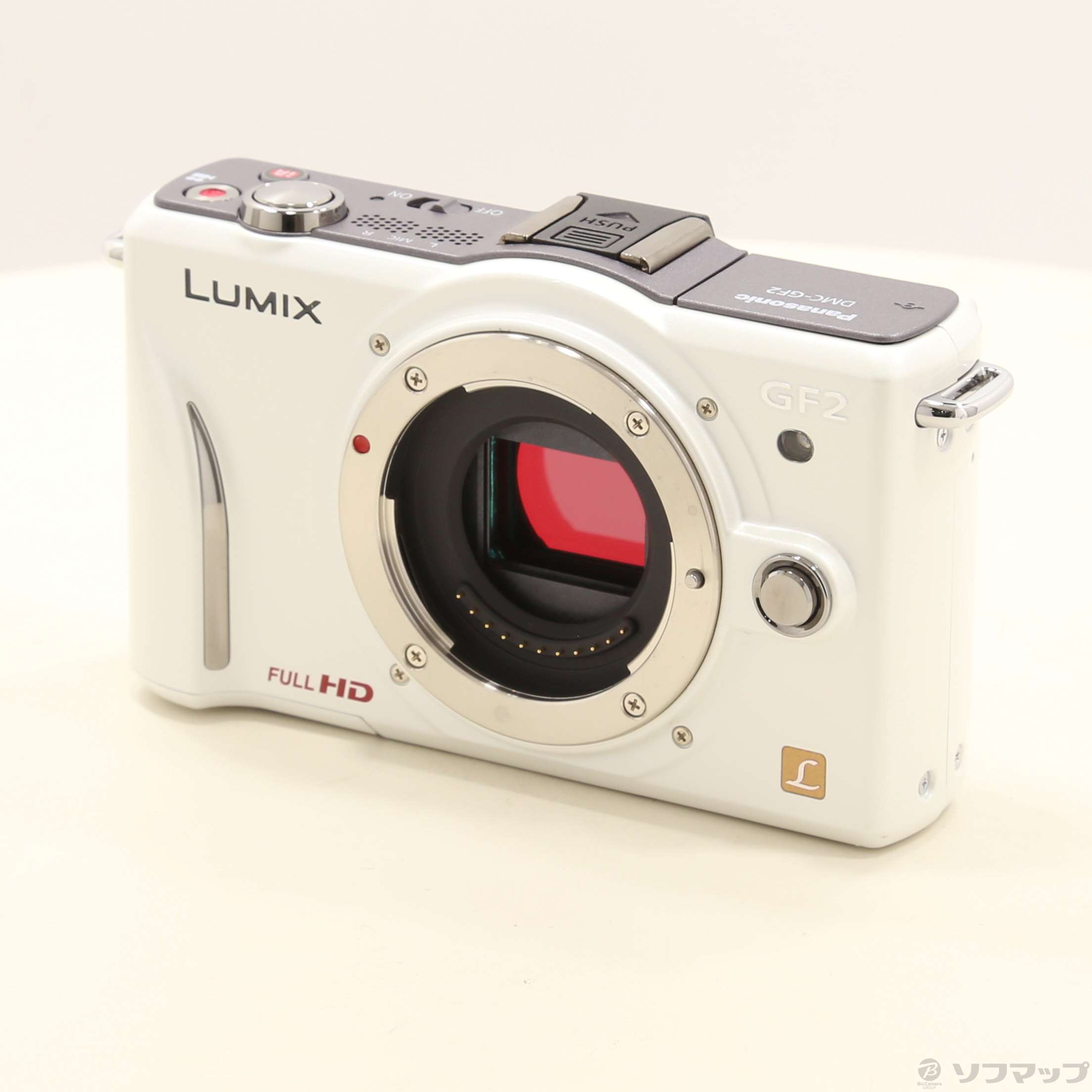 LUMIX 【中古】Panasonic パナソニック DMC-GF2 ホワイト + G