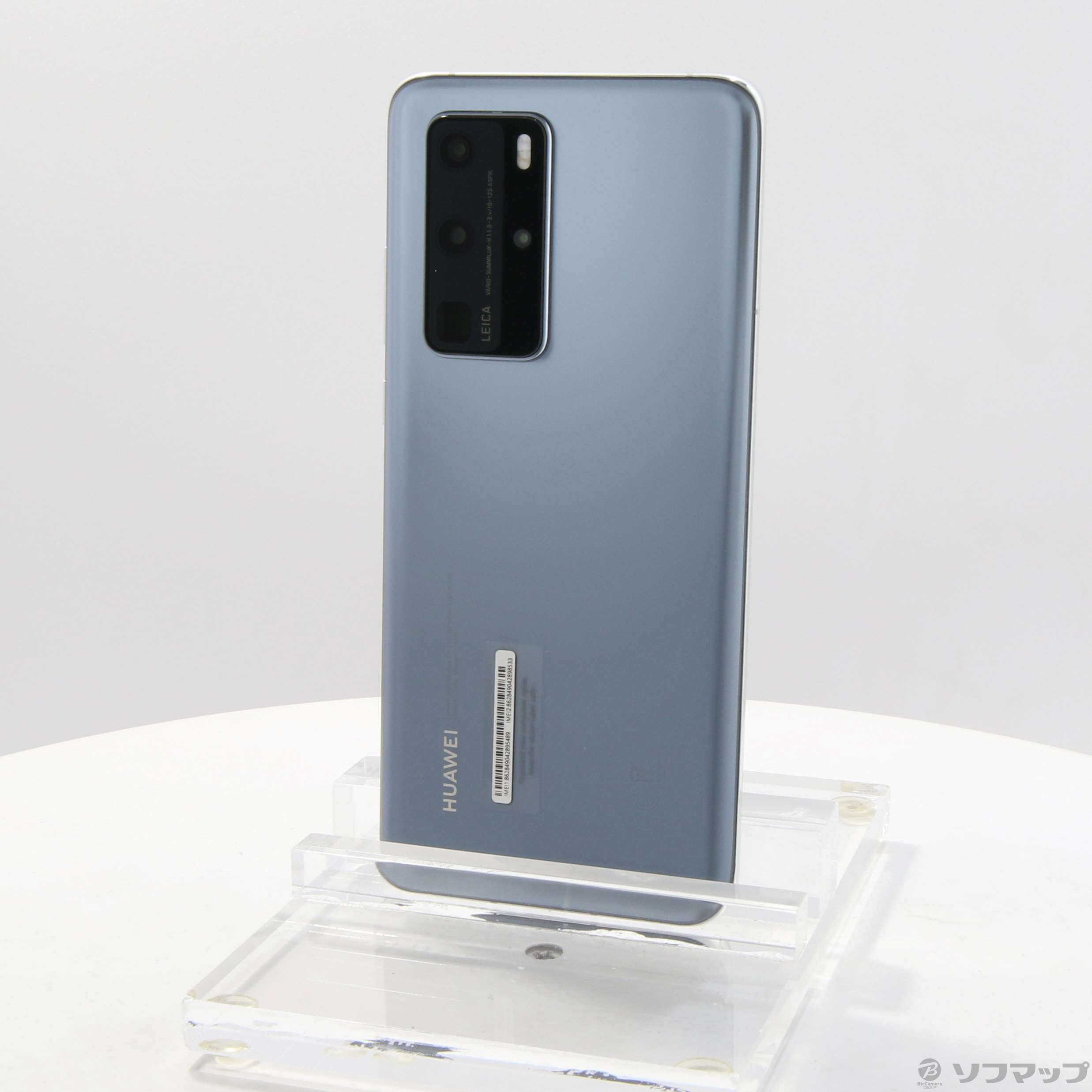 中古】HUAWEI P40 Pro 5G 256GB シルバーフロスト ELS-NX9 SIM