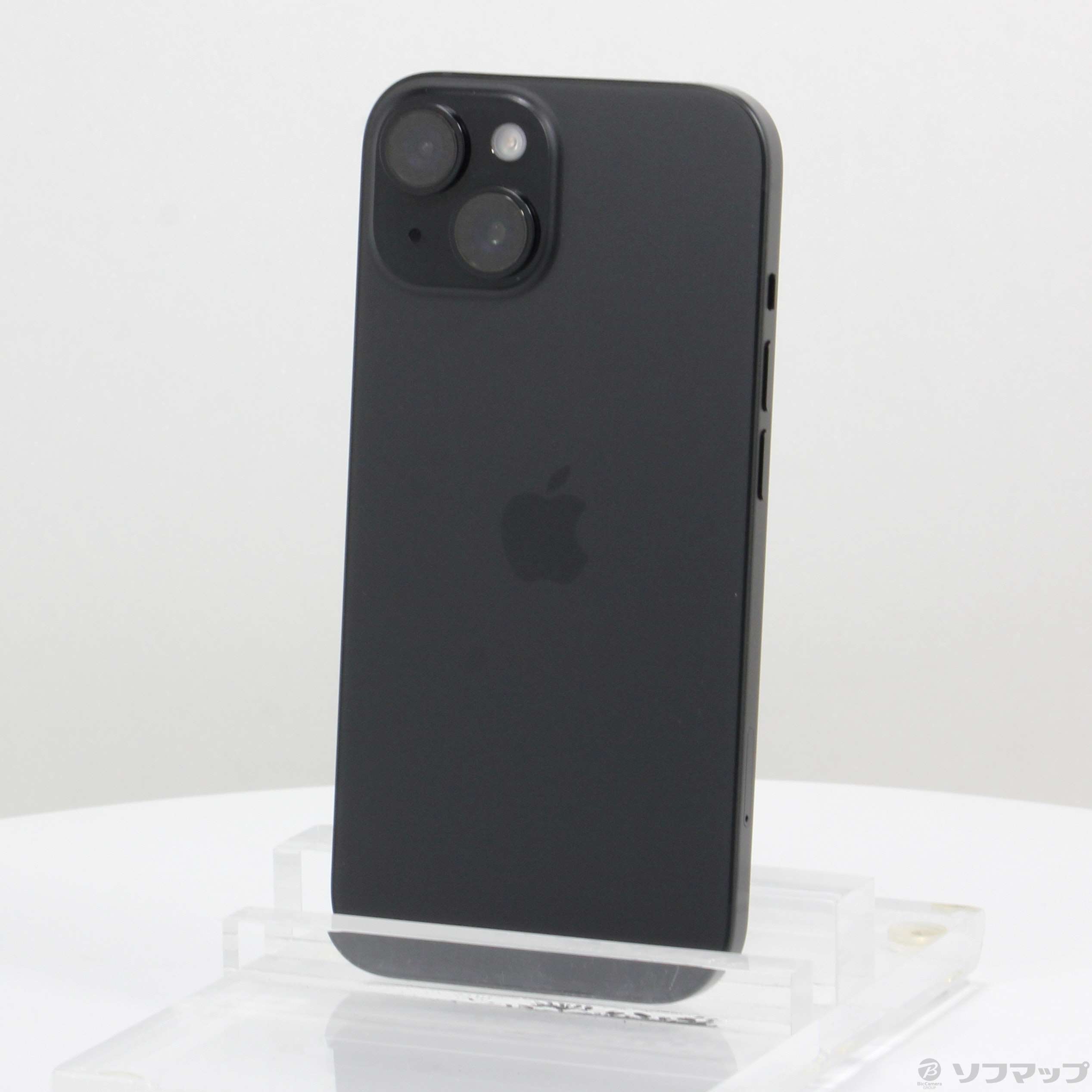 中古】iPhone15 128GB ブラック MTMH3J／A SIMフリー