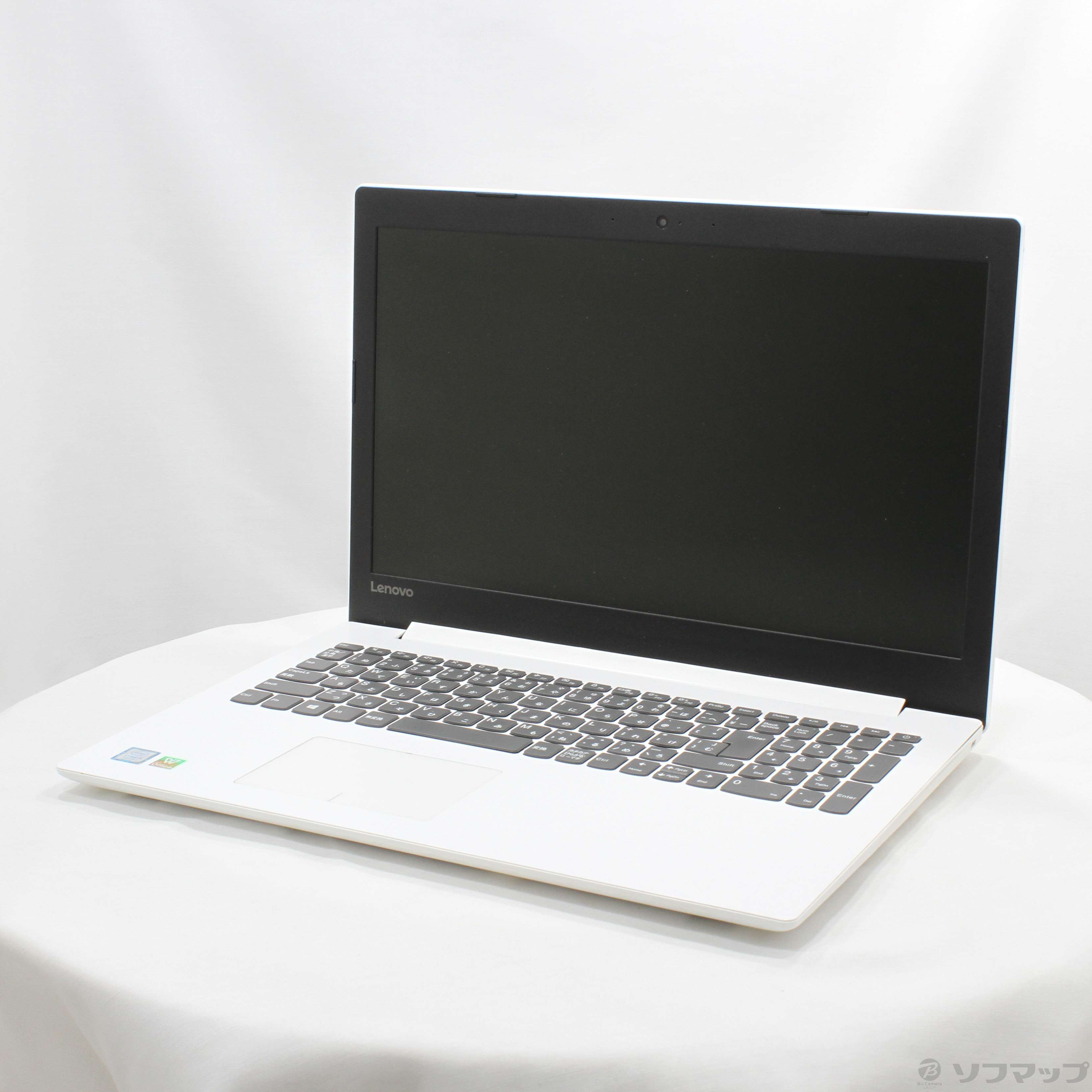 中古】ideapad 320 81BG00CUJP ブリザードホワイト ［Core-i5-8250U