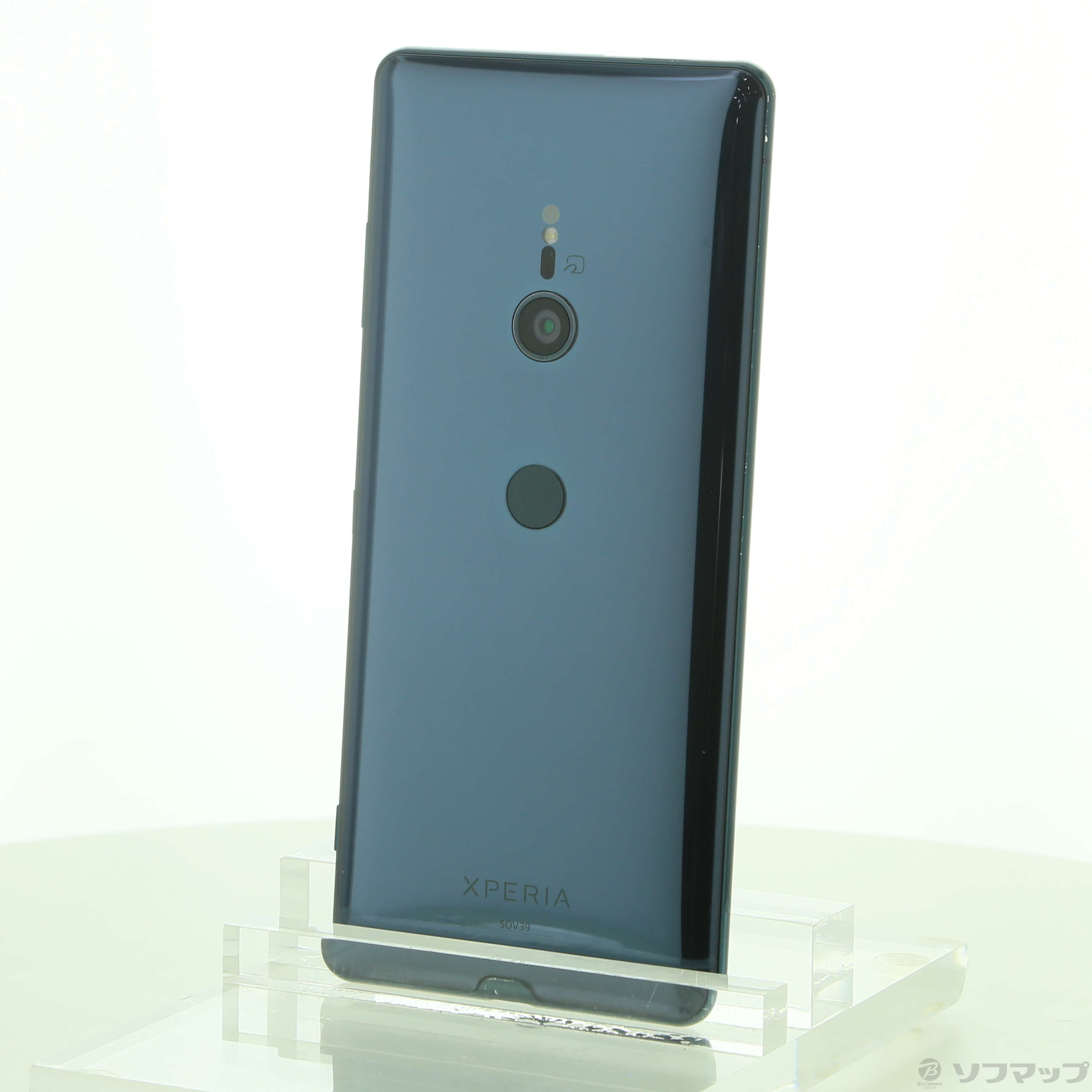 【美品】Sony Xperia XZ3(SOV39)フォレストグリーン アクセ付 中古】Xperia XZ3 64GB フォレストグリーン SOV39 au