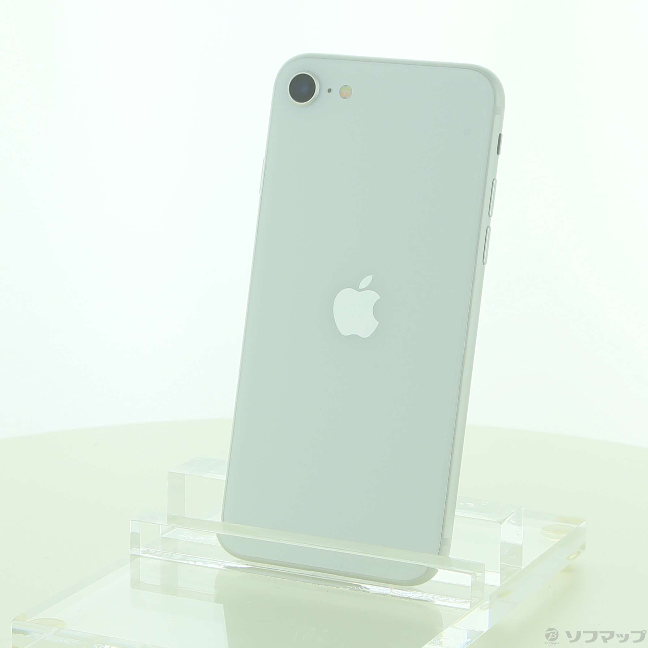 中古】iPhone SE 第2世代 128GB ホワイト MHGU3J／A SIMフリー