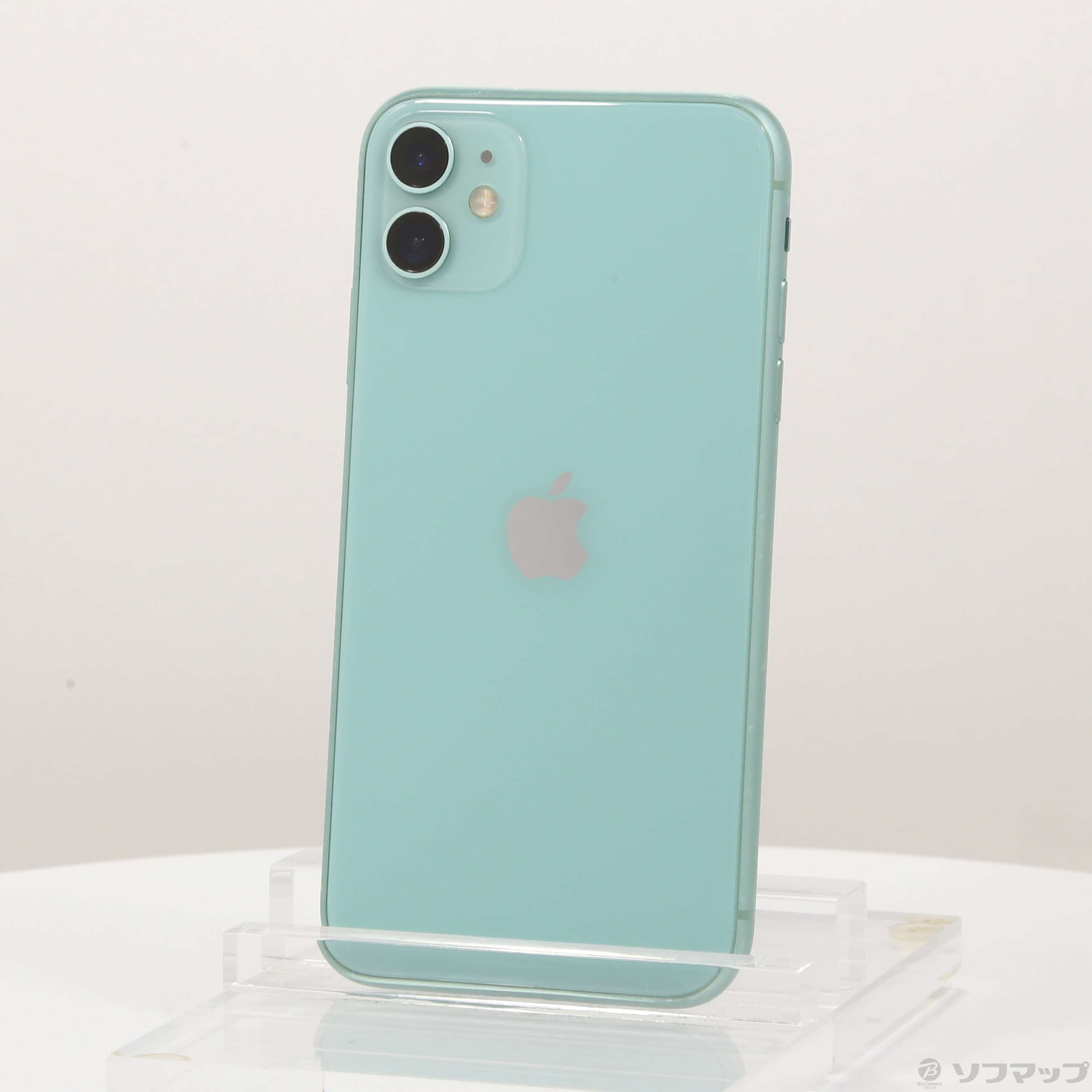 中古】iPhone11 64GB グリーン MWLY2J／A SIMフリー [2133063868602