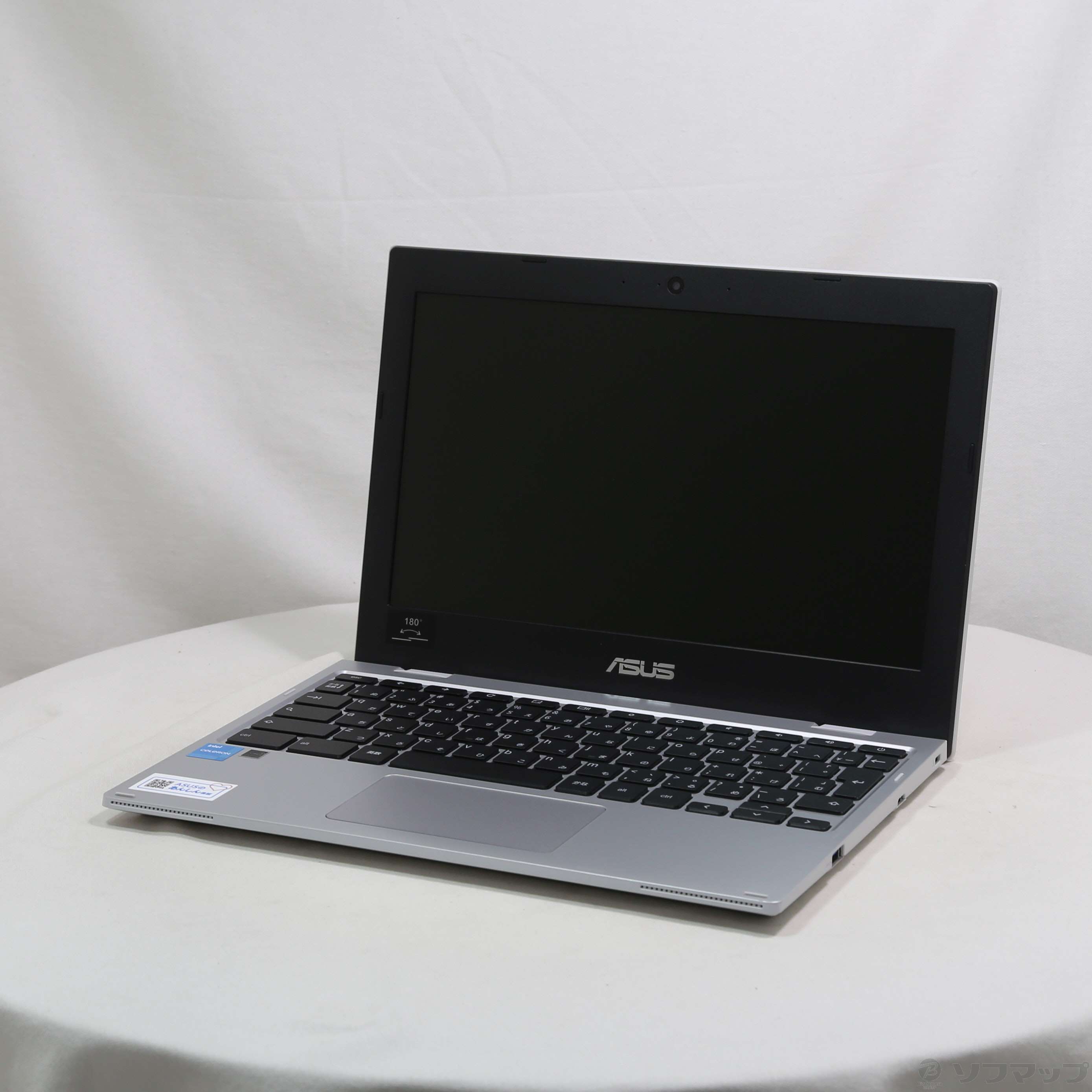 中古】Chromebook CX1 CX1102CKA-N00010 トランスペアレントシルバー 