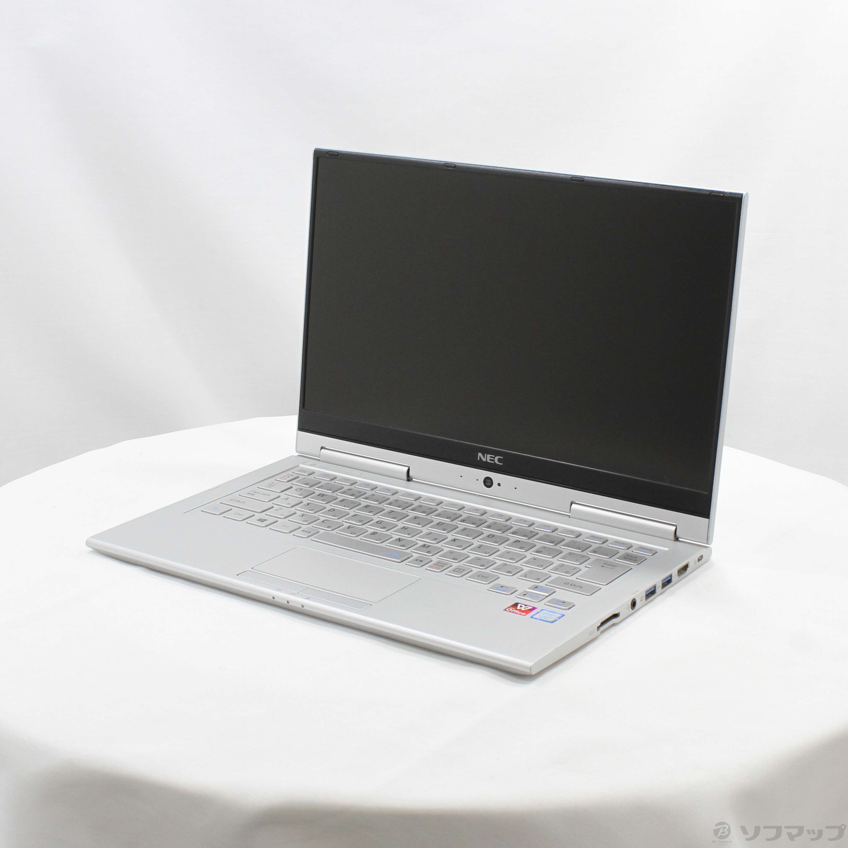 中古】セール対象品 LaVie Hybrid ZERO PC-HZ750GAS ムーンシルバー