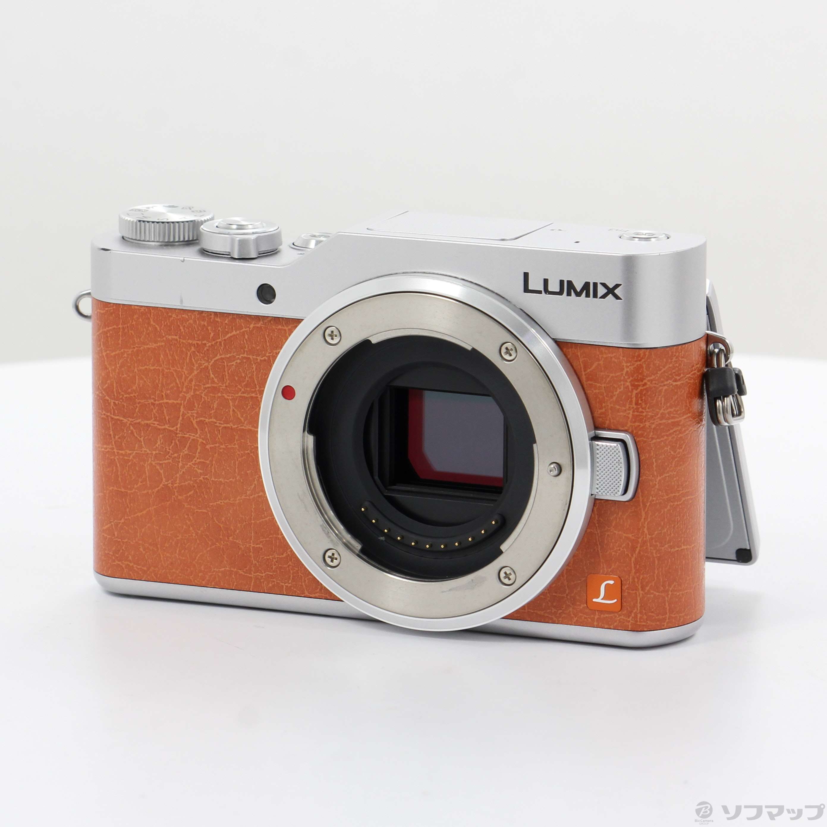【超美品】LUMIX DC-GF9 オレンジ ボディ 中古】LUMIX DC-GF9 オレンジ DC-GF9-D ボディ [2133064175655