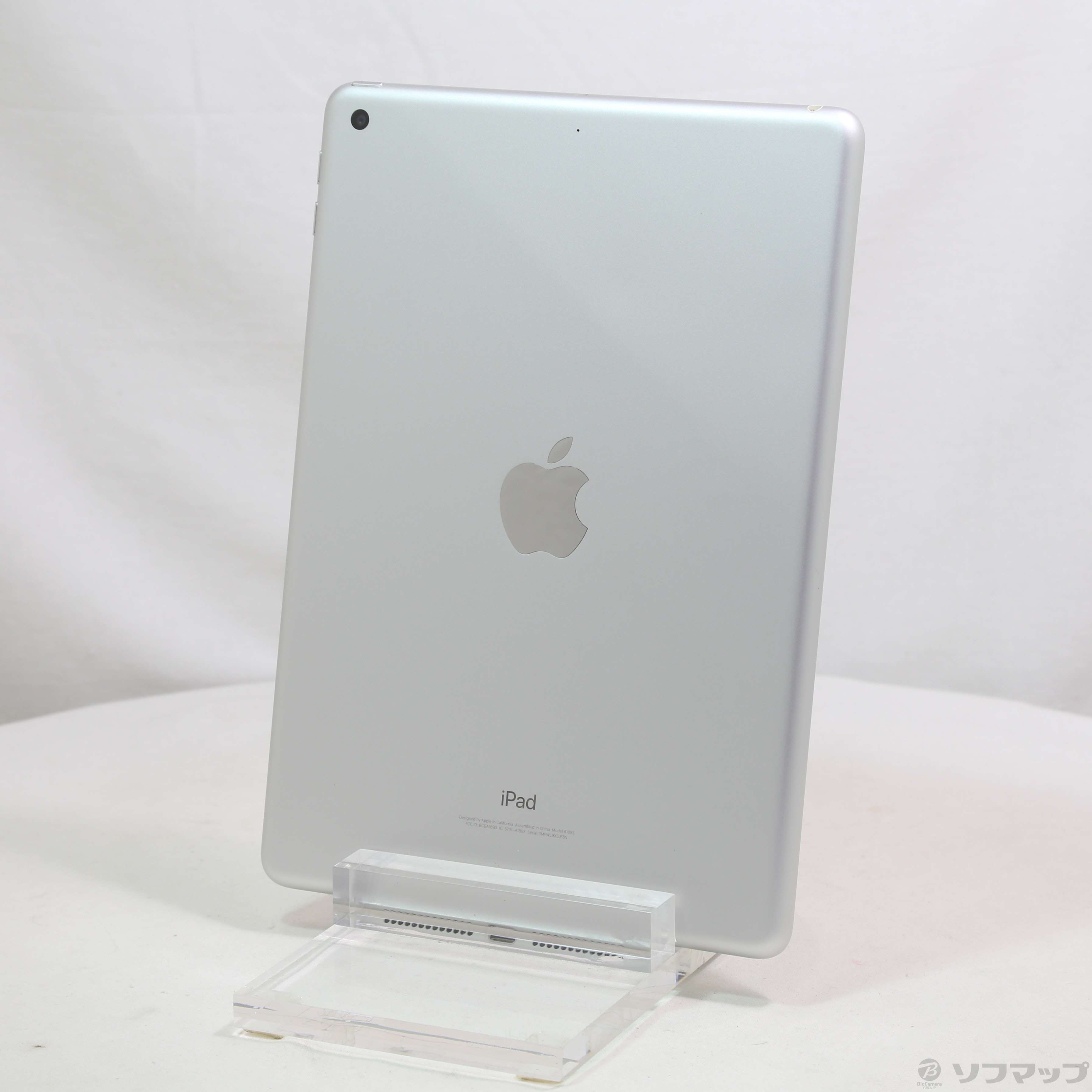 中古】iPad 第6世代 128GB シルバー MR7K2J／A Wi-Fi ［9.7インチ液晶