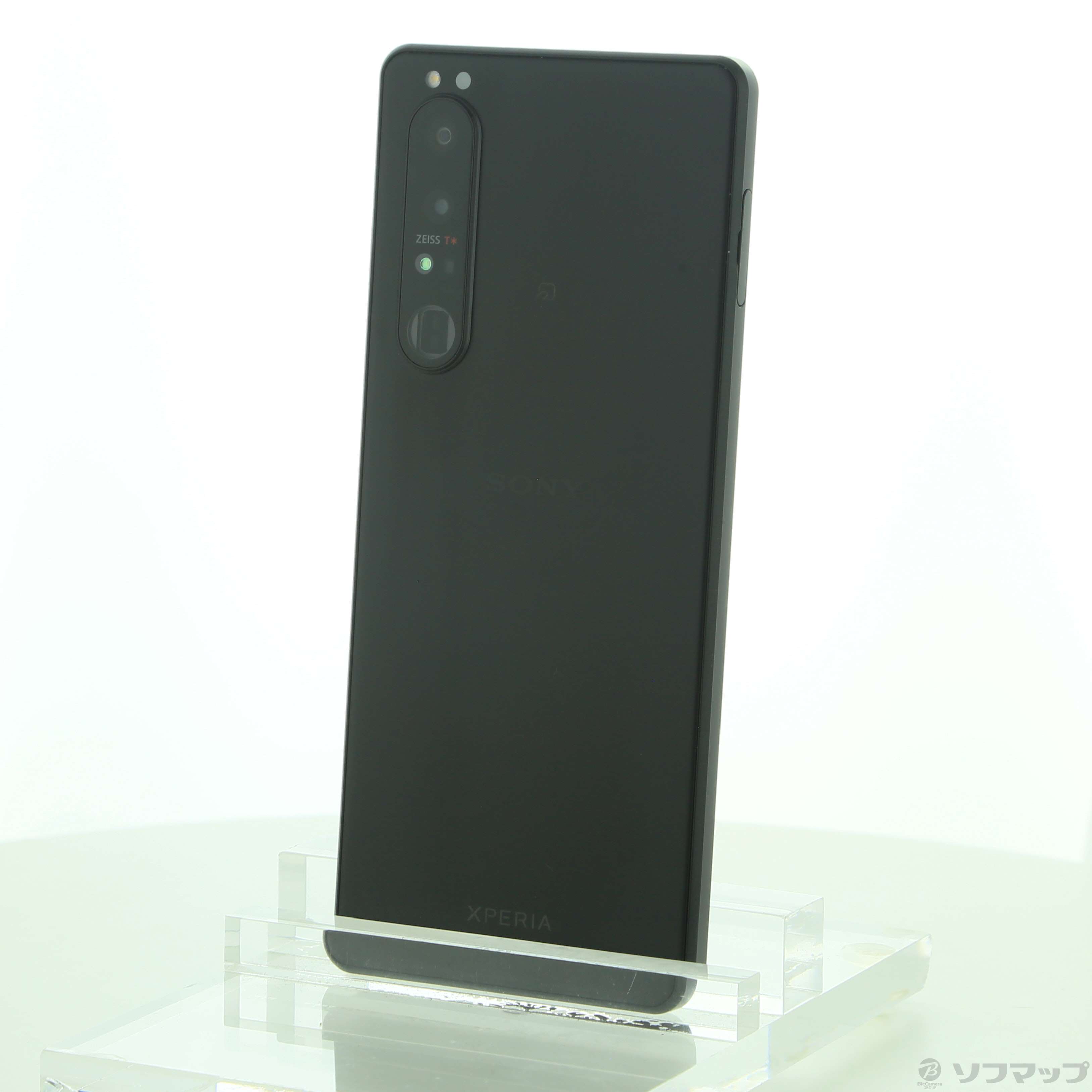 通販 激安 中古】Xperia 1 auロック解除 SOG03 フロストブラック 256GB III スマートフォン本体