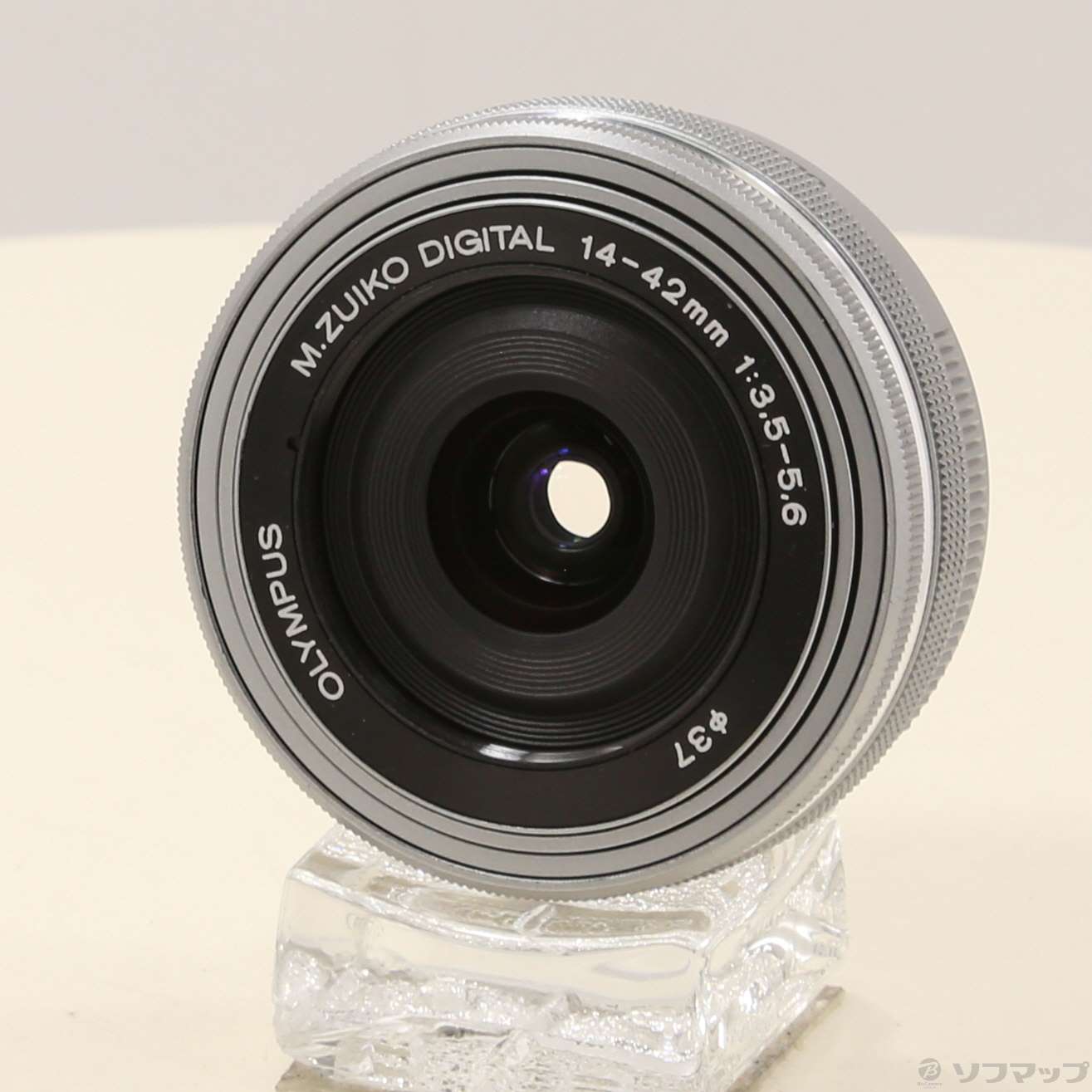 中古】M.ZUIKO DIGITAL ED 14-42mm F3.5-5.6 EZ シルバー (μ4／3