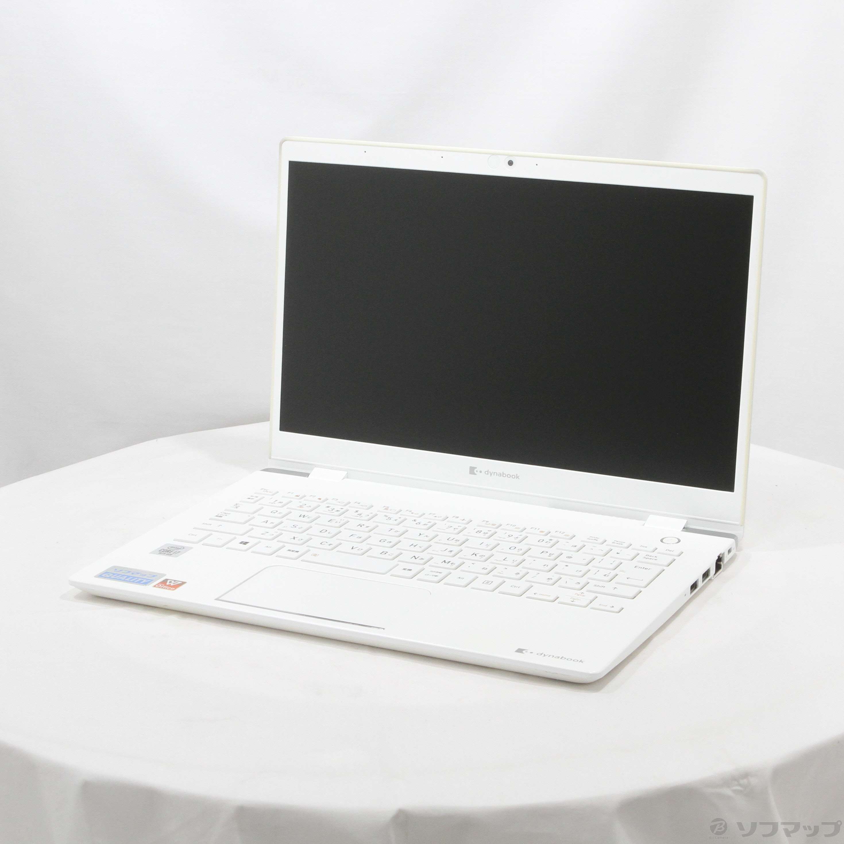 中古】dynabook G6／M P1G6MJBW パールホワイト 〔Windows 10〕 ［Core