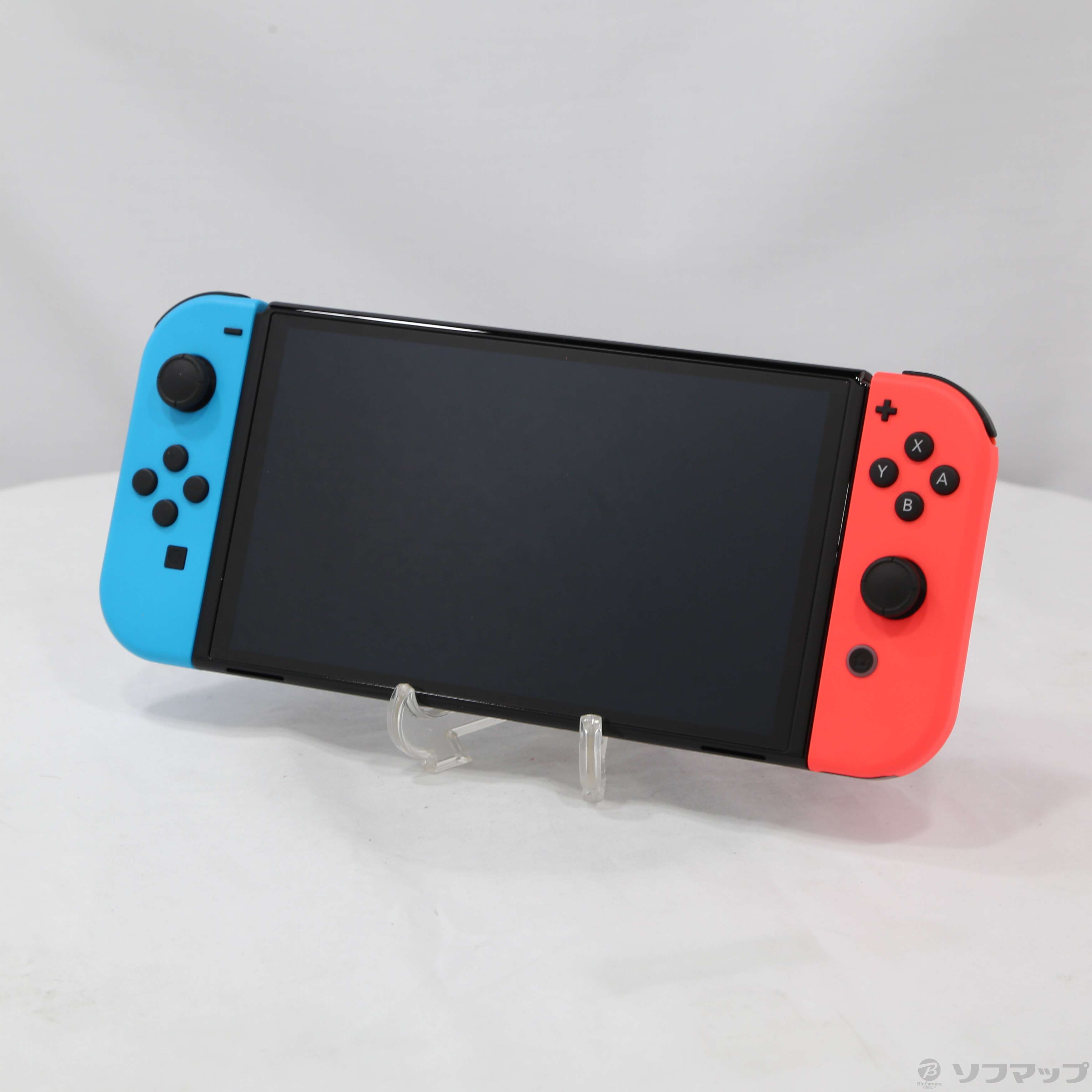 新作揃え 中古】Nintendo Switch 有機ELモデル Joy-Con(L) ネオンブルー その他