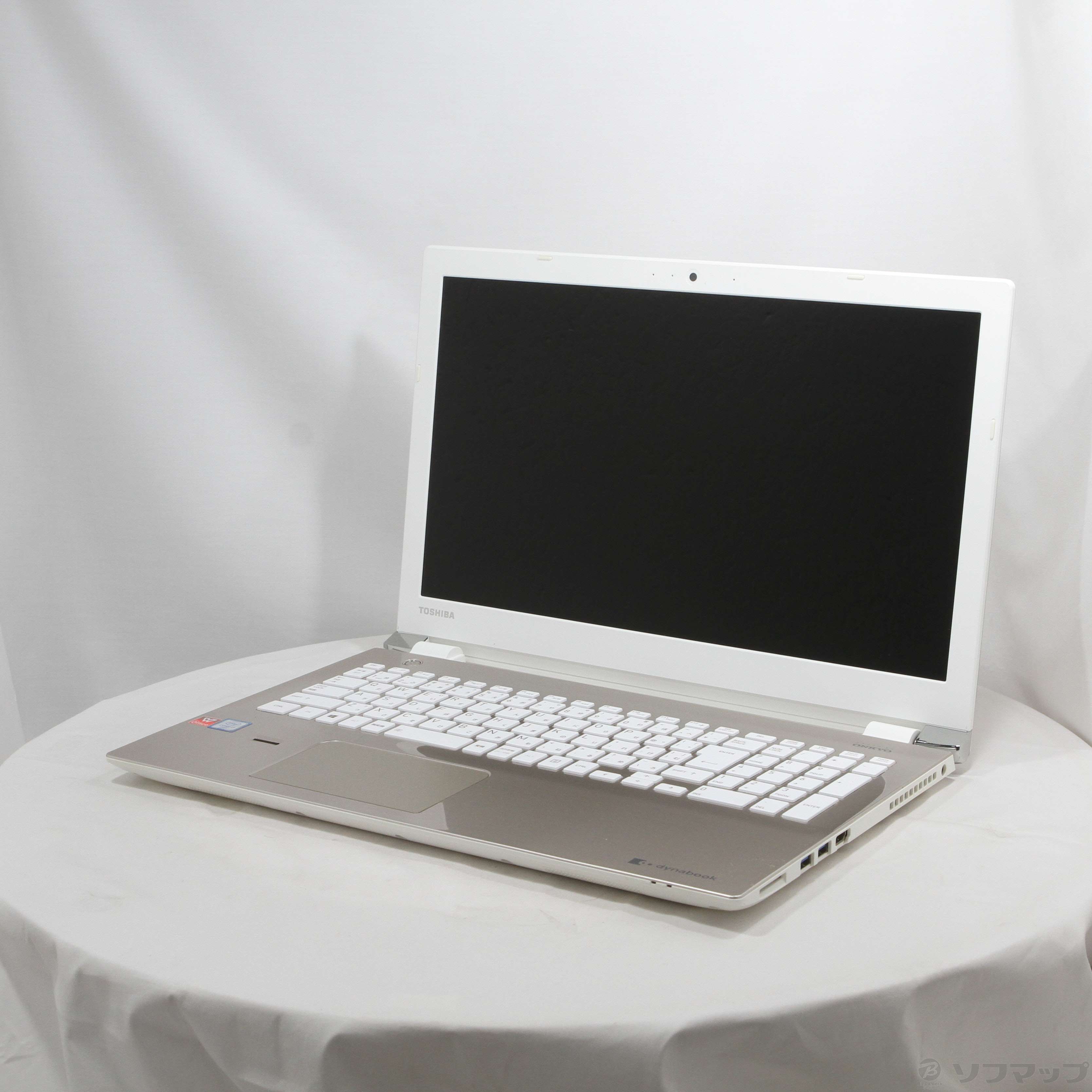 中古】dynabook T75／BG PT75BGP-BJA2 サテンゴールド 〔Windows 10