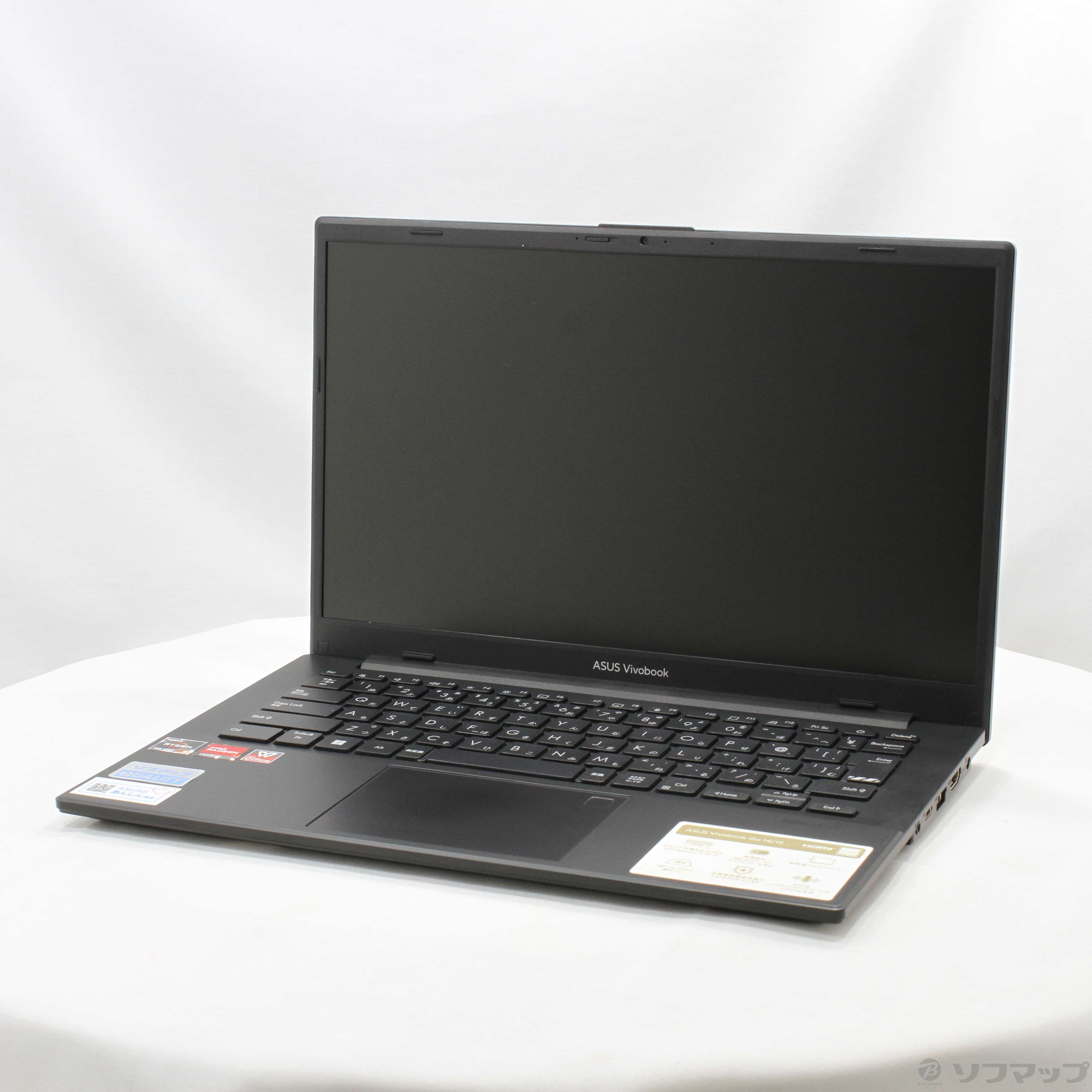 中古】Vivobook Go 14 E1404FA-NK185W ミックスブラック ［Ryzen-5