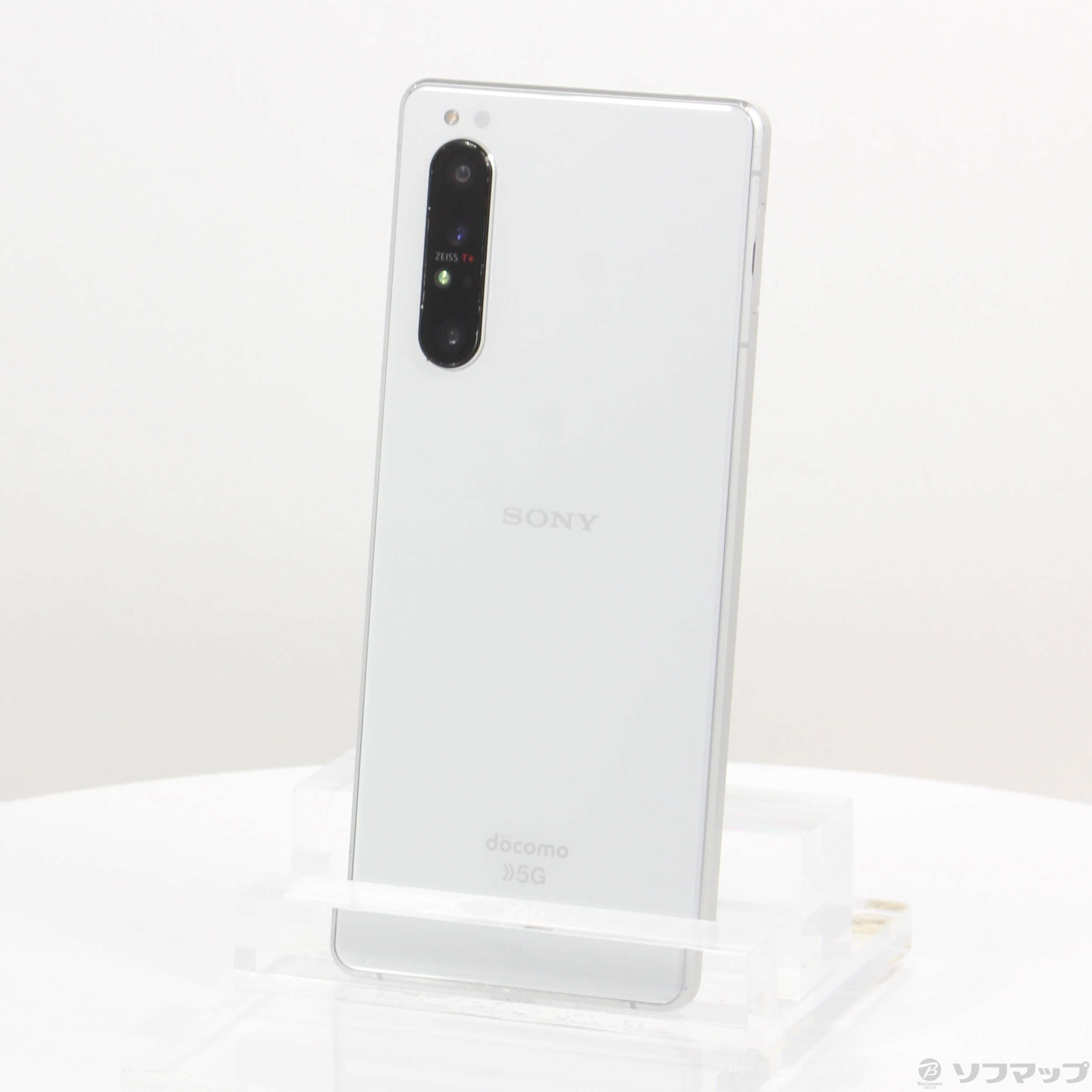 中古】Xperia 1 II 128GB ホワイト SO-51A docomoロック解除SIMフリー