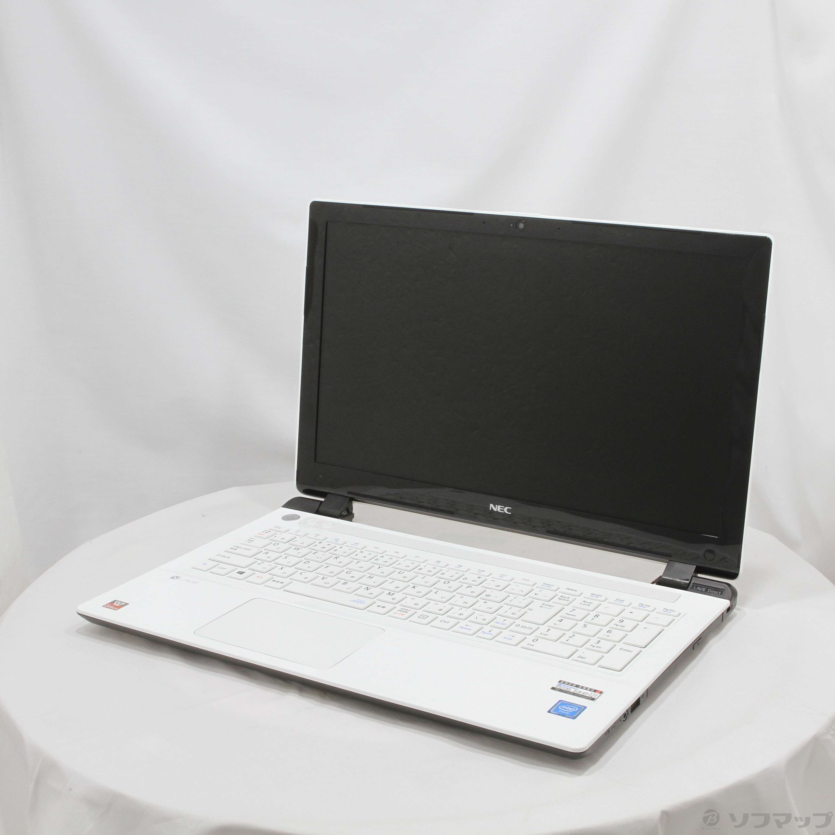 中古】LAVIE Direct NS PC-GN17CJSA6 〔Windows 10〕 ［Celeron 3215U
