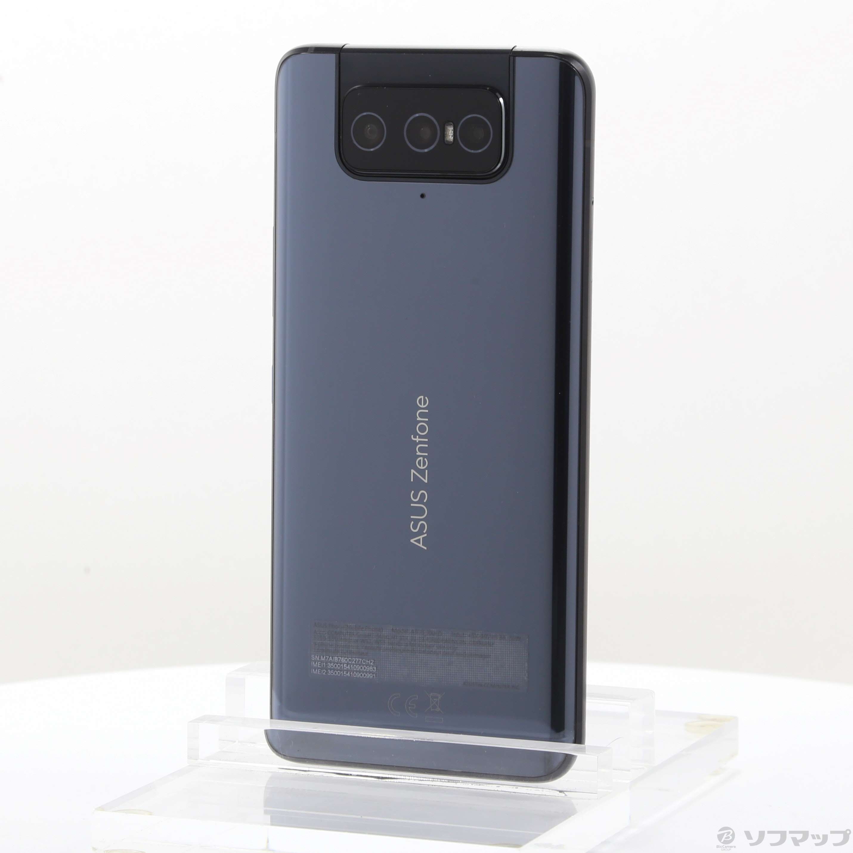 ASUS エイスース/スマートフォン/Zenfone 8 Flip/ZS672KS-BK128S8/M7AIB760C558C89/携帯電話/Aランク/62【中古】 s-l400.jpg