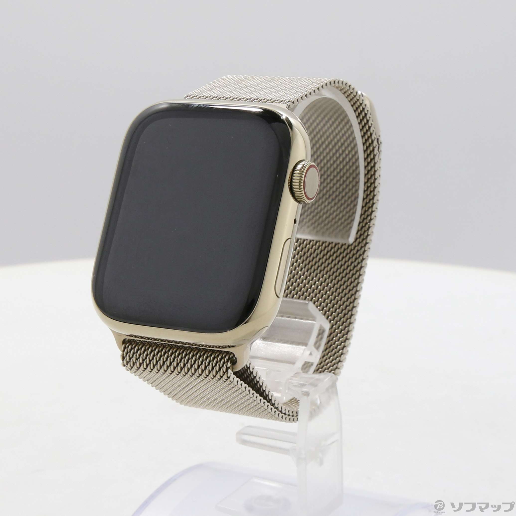 中古】Apple Watch Series 8 GPS + Cellular 45mm ゴールドステンレス