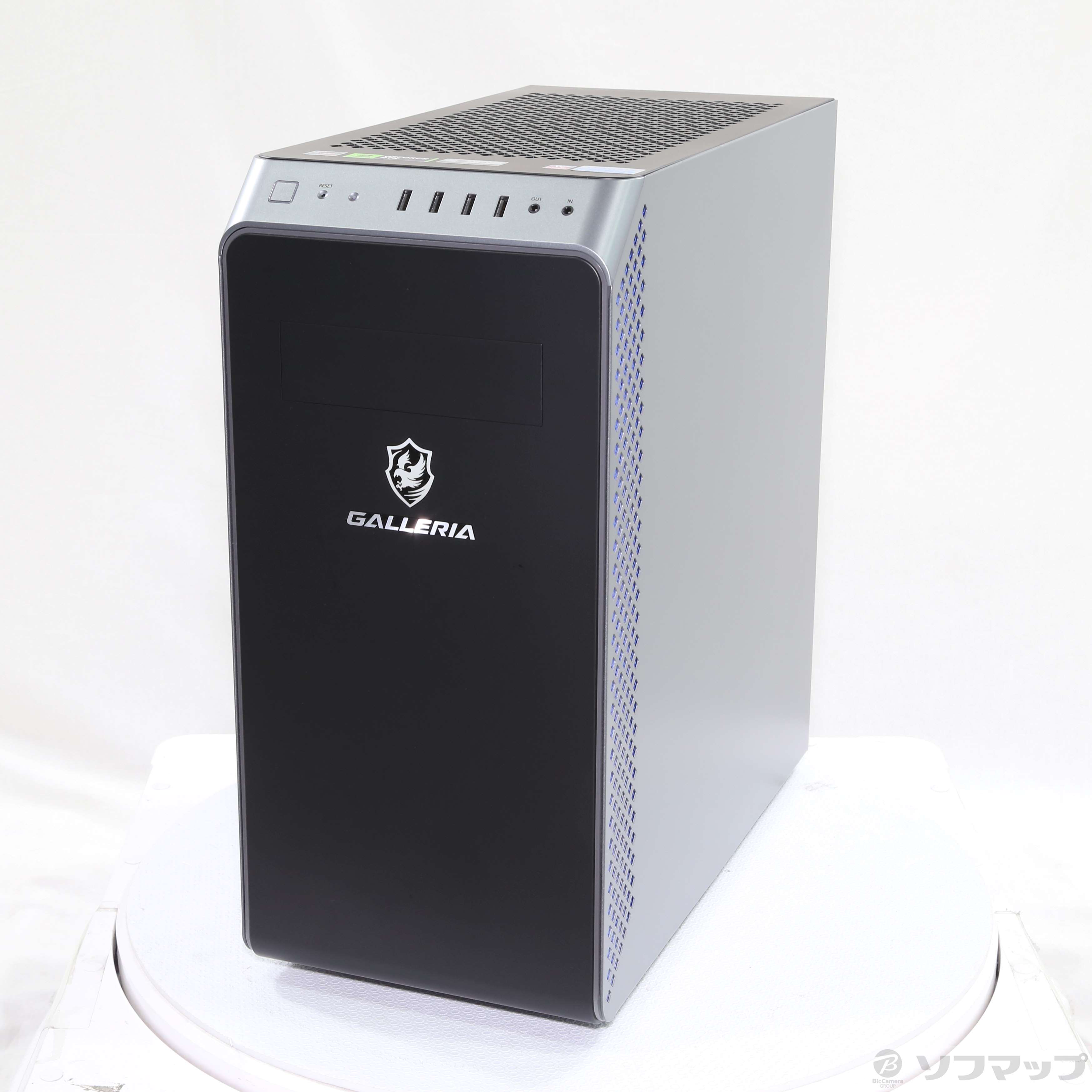 中古】GALLERIA ［Ryzen-7-5700X (3.4GHz)／32GB／SSD2TB