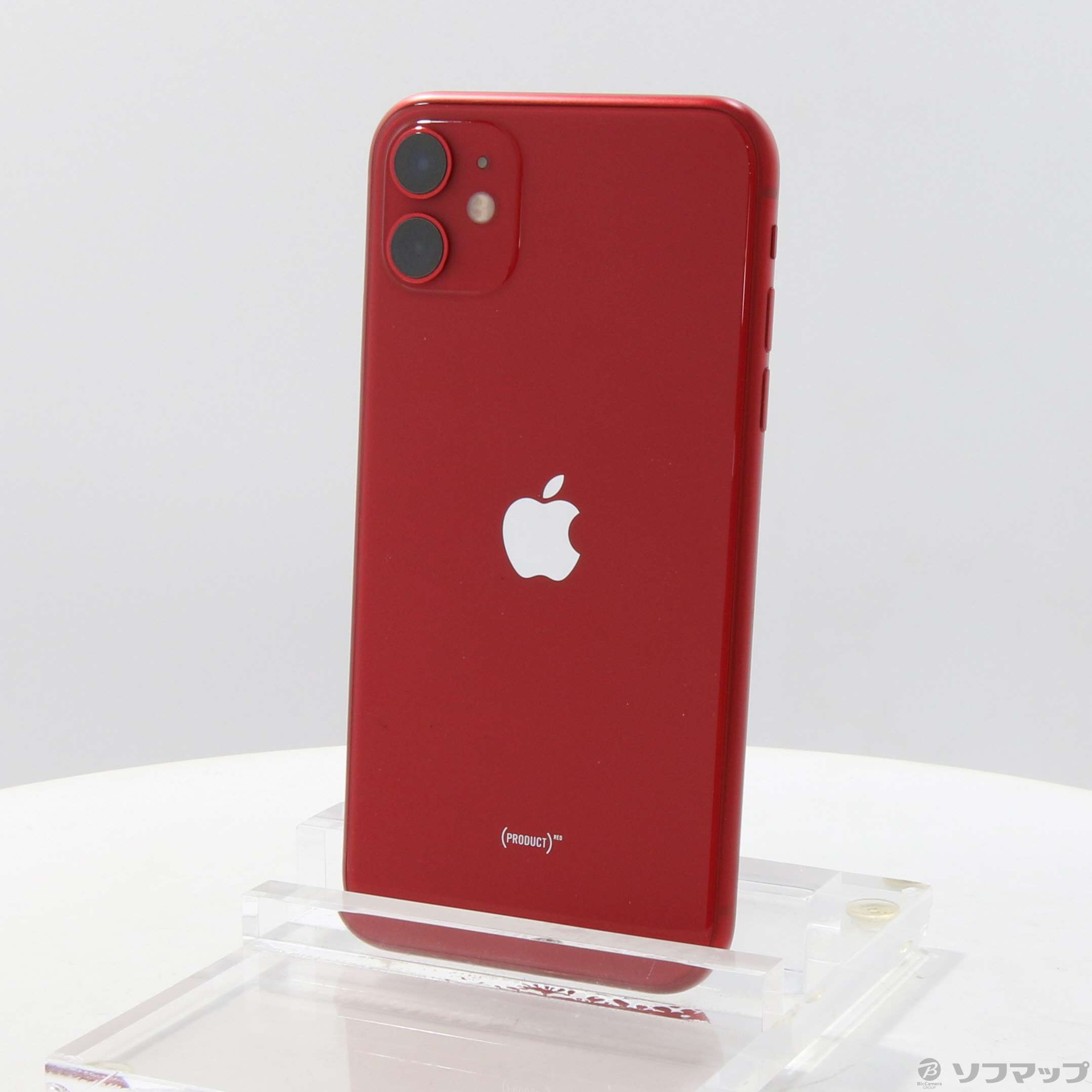 iPhone 11 MWLV2J/A 64GB レッド 中古】iPhone11 64GB プロダクトレッド MWLV2J／A SIMフリー