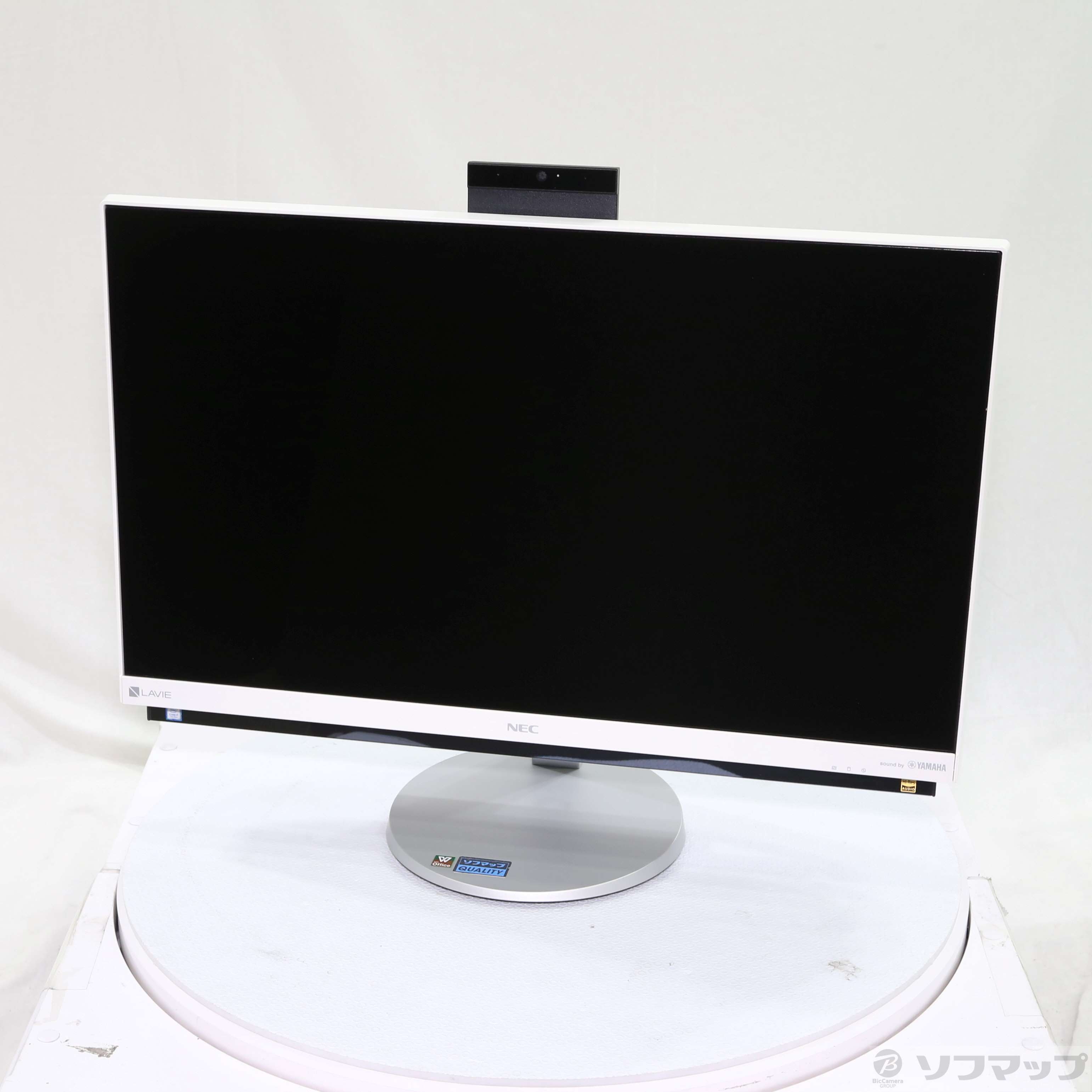 中古】LAVIE Desk All-in-one PC-DA770GAW ファインホワイト 〔Windows