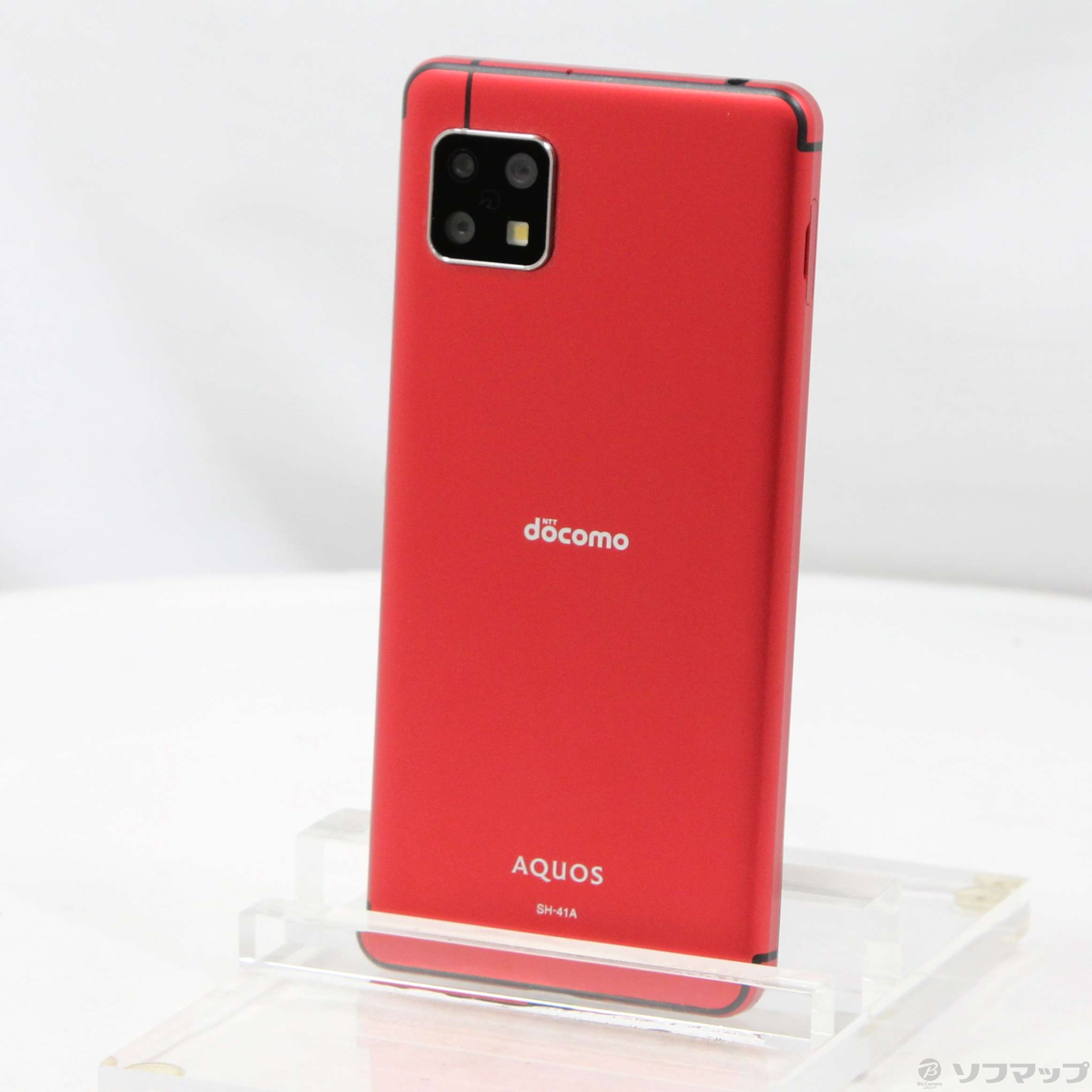 docomo SHARP AQUOS SH-41A sense4 超美品 中古 中古】AQUOS sense4 64GB レッド SH-41A docomo [2133065157599