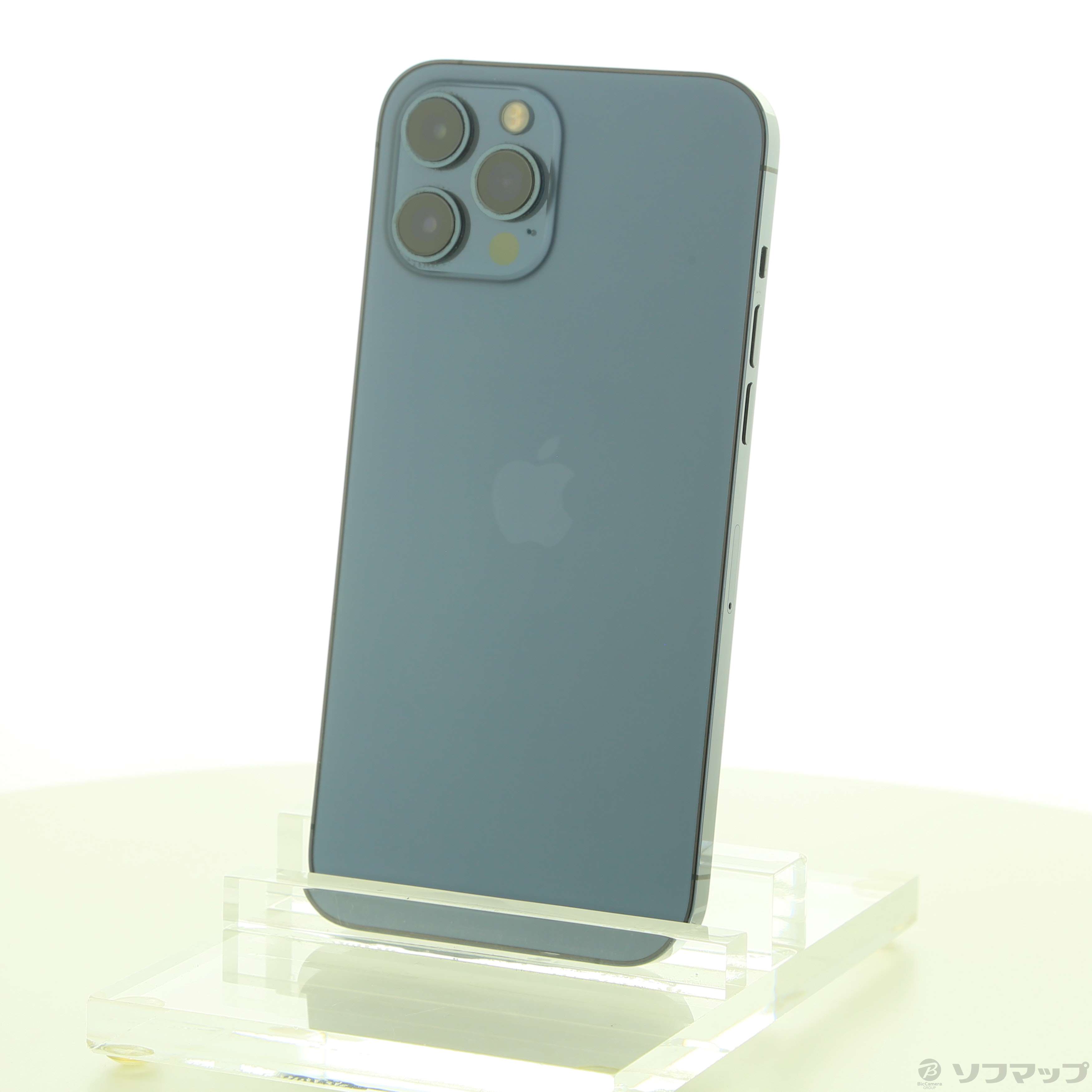 中古】iPhone12 Pro Max 128GB パシフィックブルー MGCX3J／A SoftBank