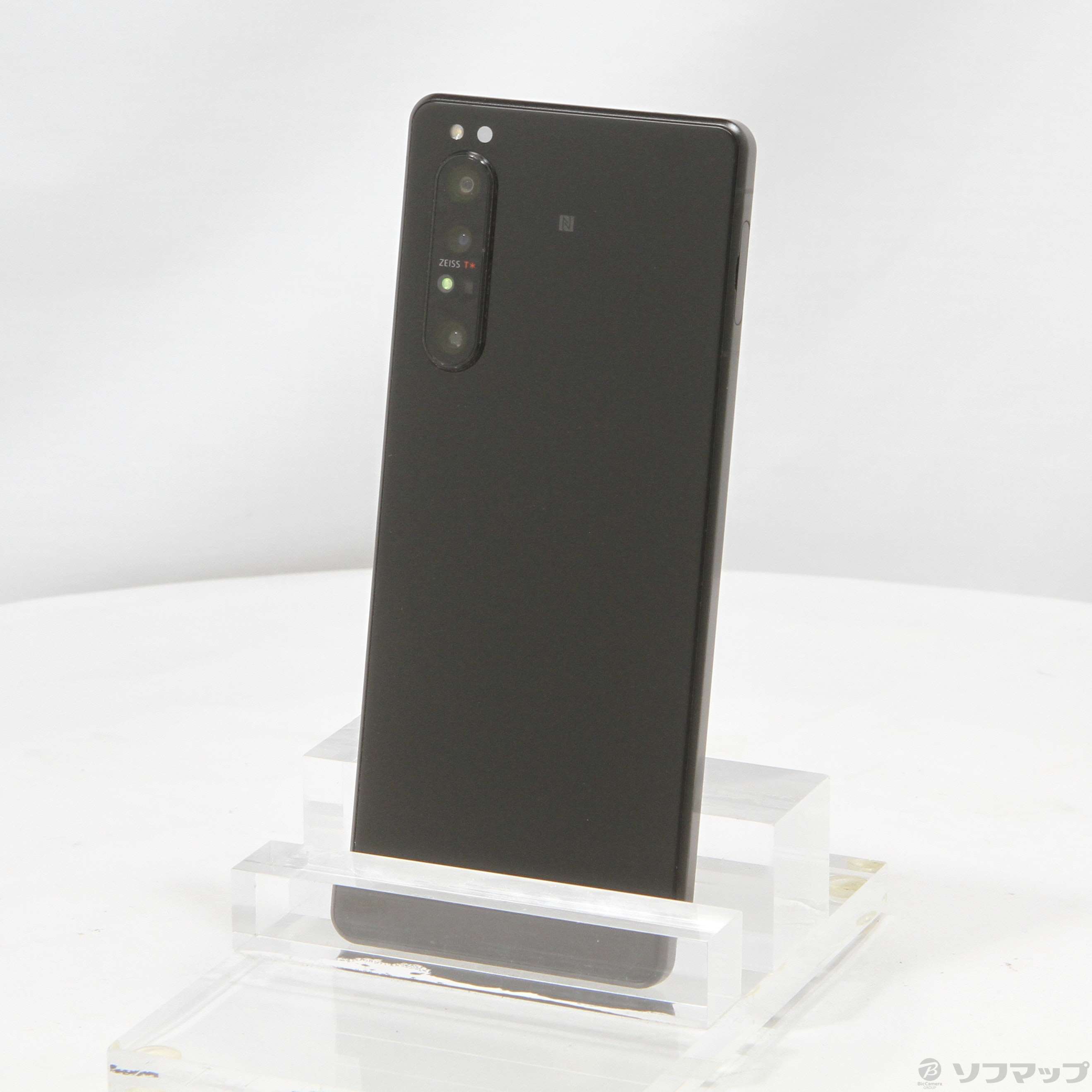 中古】Xperia 1 II 256GB フロストブラック XQ-AT42 SIMフリー