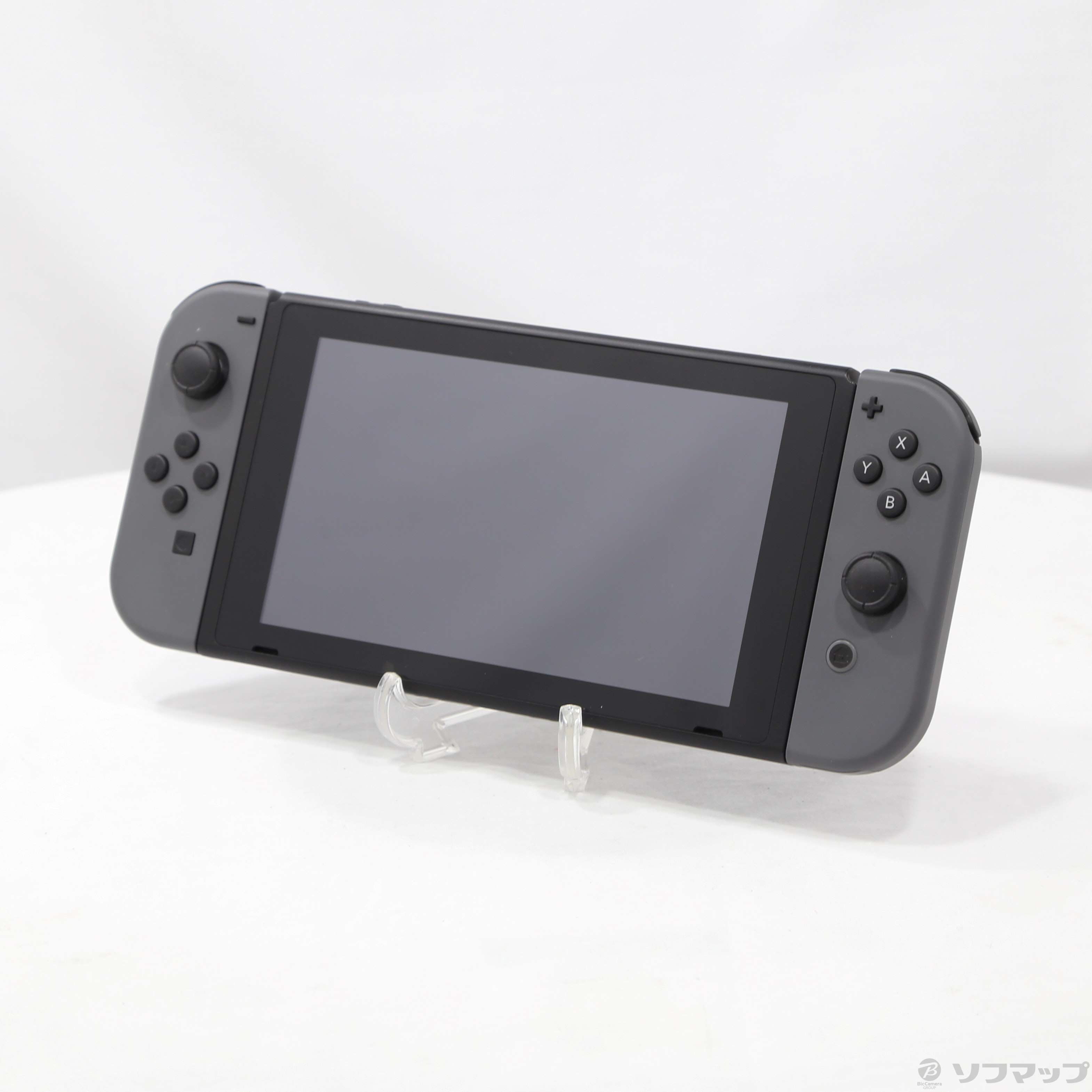 中古】Nintendo Switch Joy-Con (L) ／ (R) グレー (2019年8月モデル