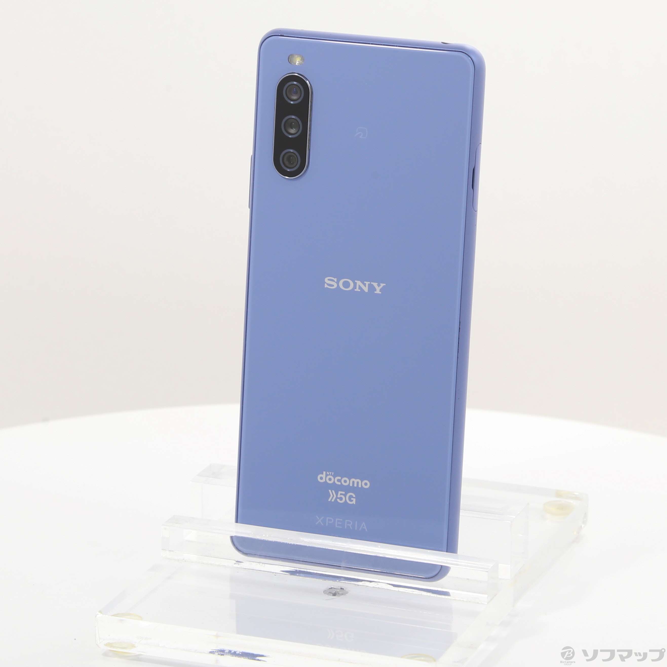 Xperia - ソニー　xperia10 Ⅲ  ブルー　simロック解除済　未使用 中古】Xperia 10 III 128GB ブルー SO-52B docomoロック解除SIM