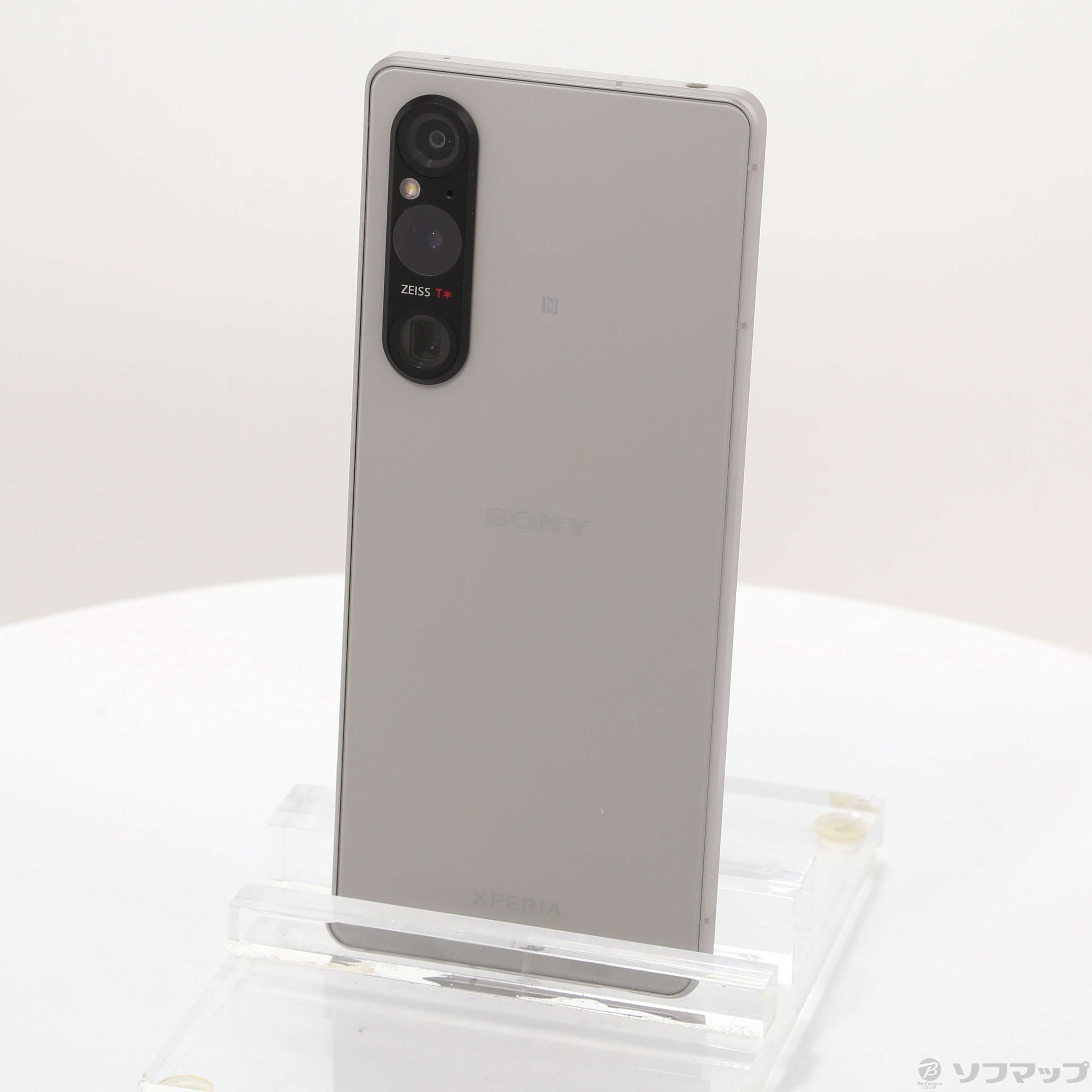 中古】Xperia 1 V 512GB プラチナシルバー XQ-DQ44-S3JPCX0 SIM