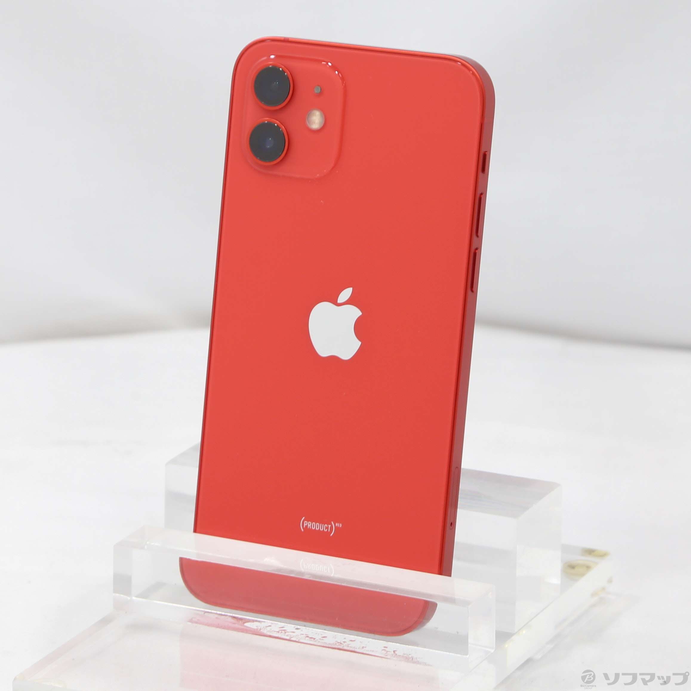 中古】iPhone12 64GB プロダクトレッド MGHQ3J／A SIMフリー