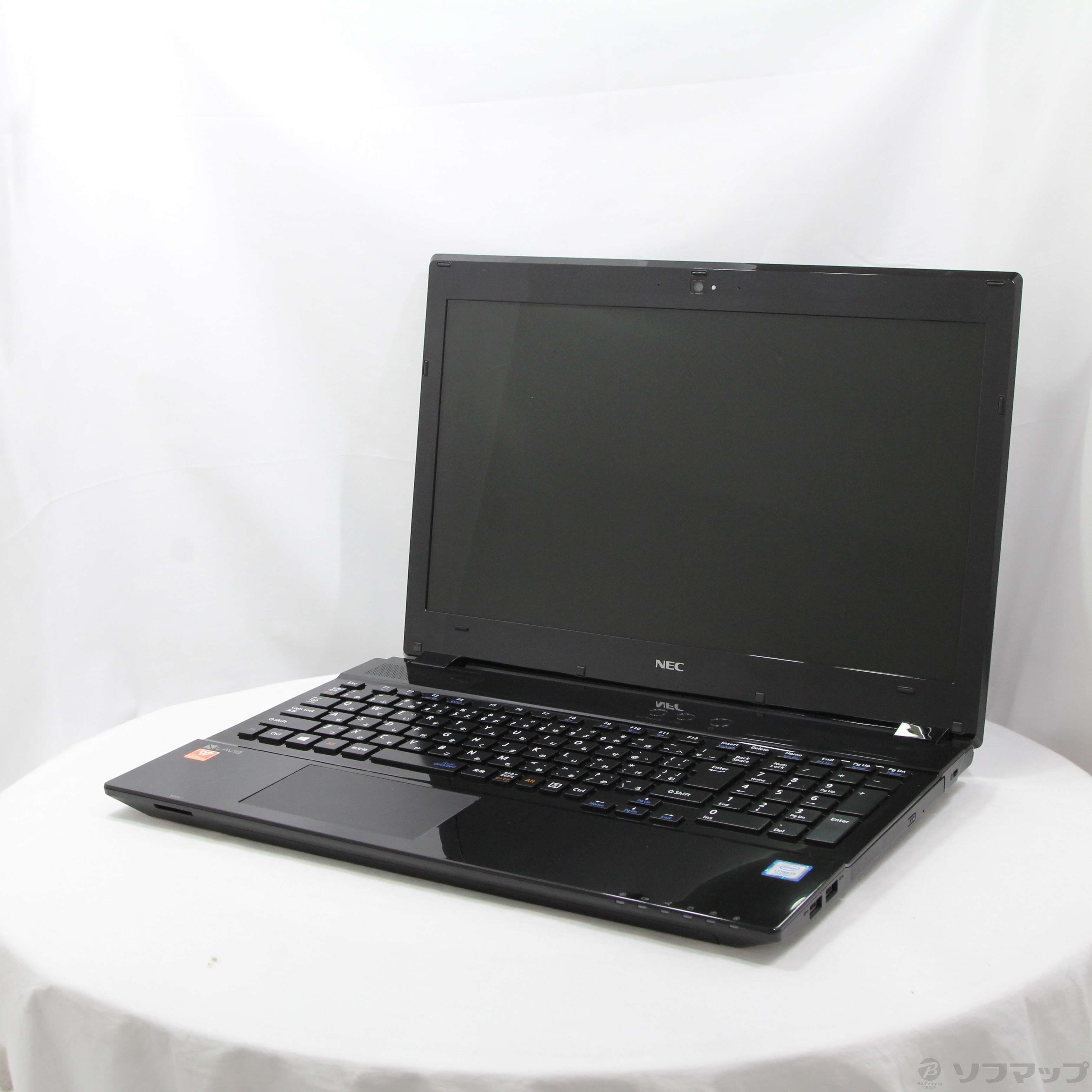 中古】LaVie Note Standard NS350／FAB PC-NS350FAB ブラック