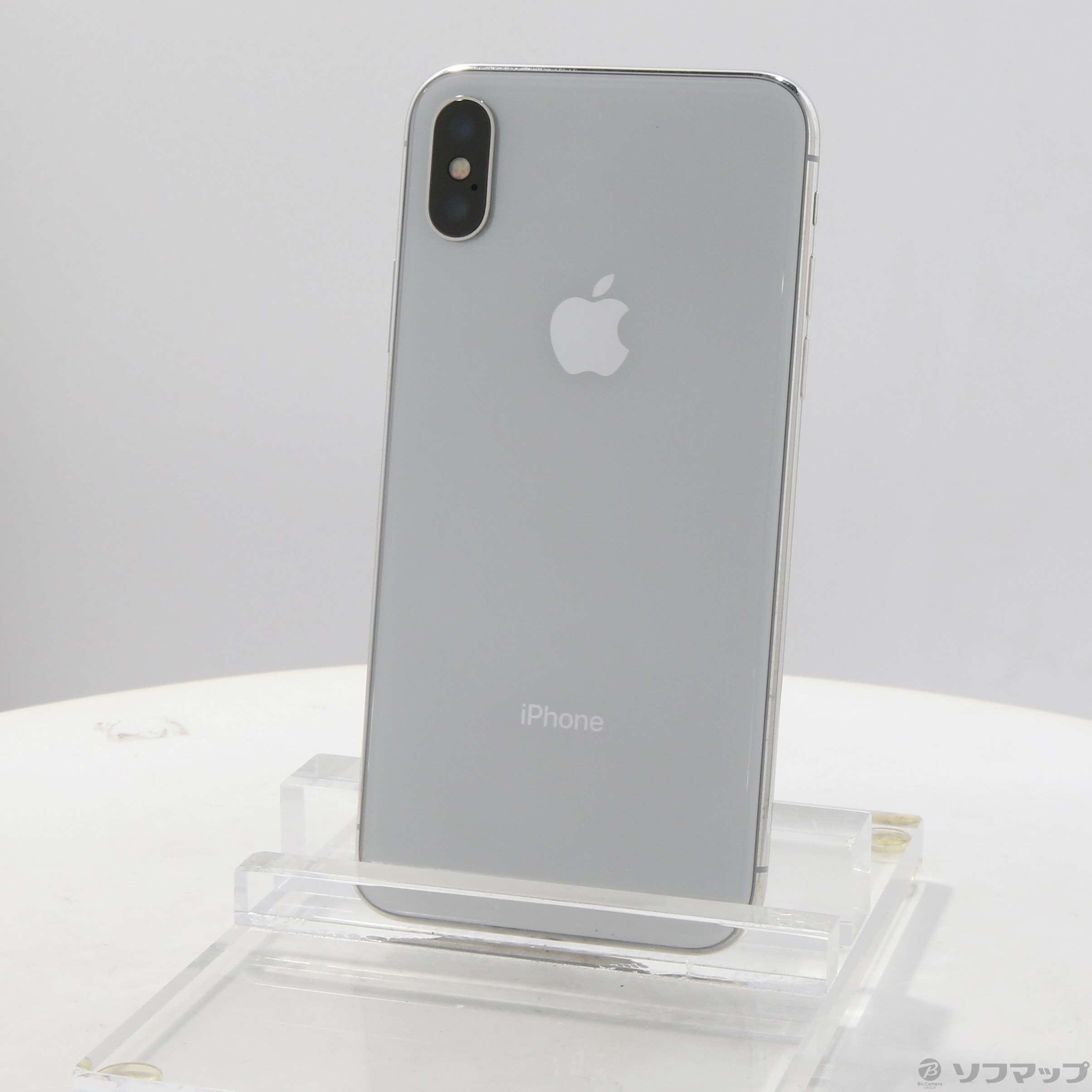 iPhoneX 64GB シルバー MQAY2J／A バッテリー91% 本体のみ じゃんぱら-Apple docomo 【SIMロックあり】 iPhone X 64GB