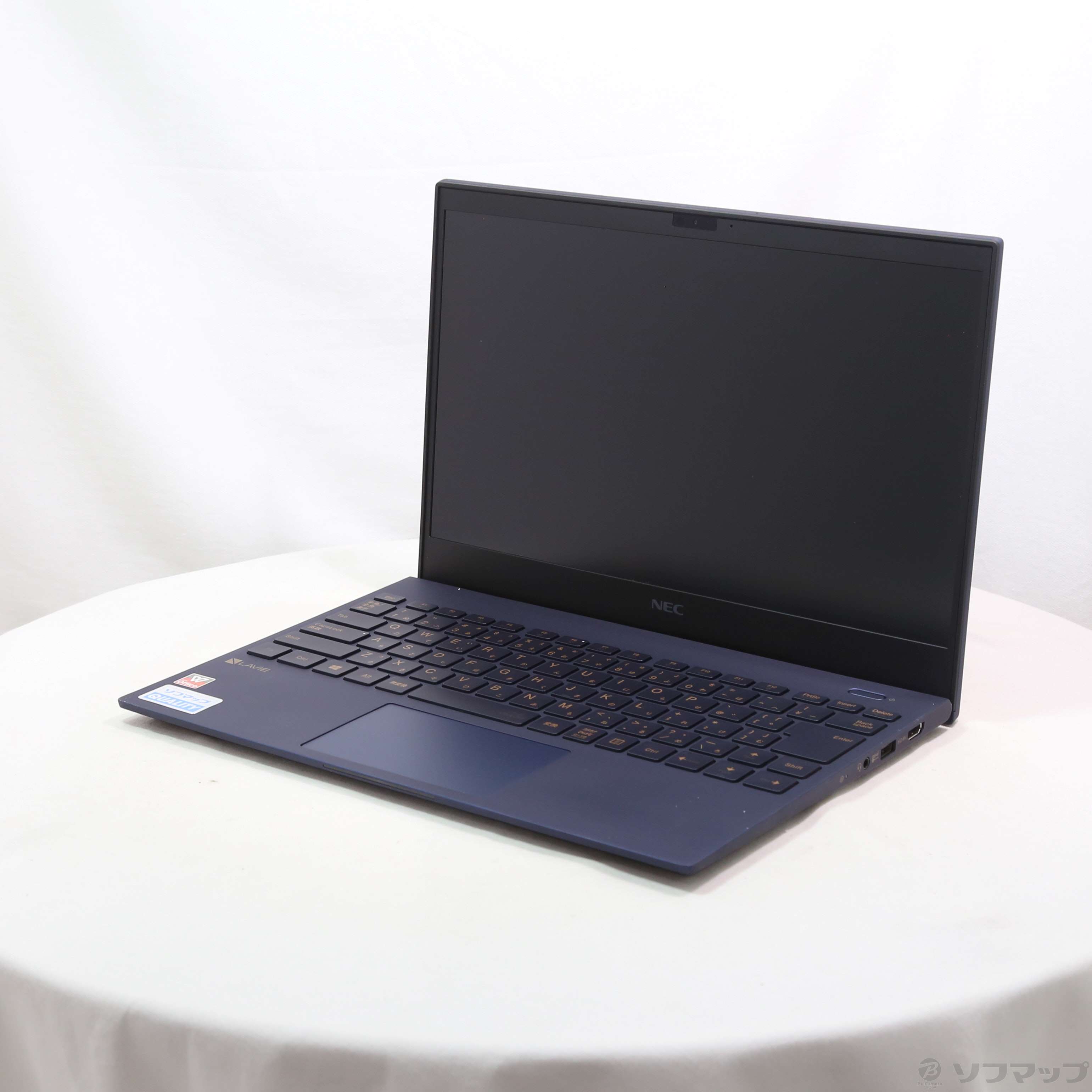 フ*p様 pc pm750sal e3 中古】LaVie Pro Mobile PC-PM750SAL-E3 ネイビーブルー