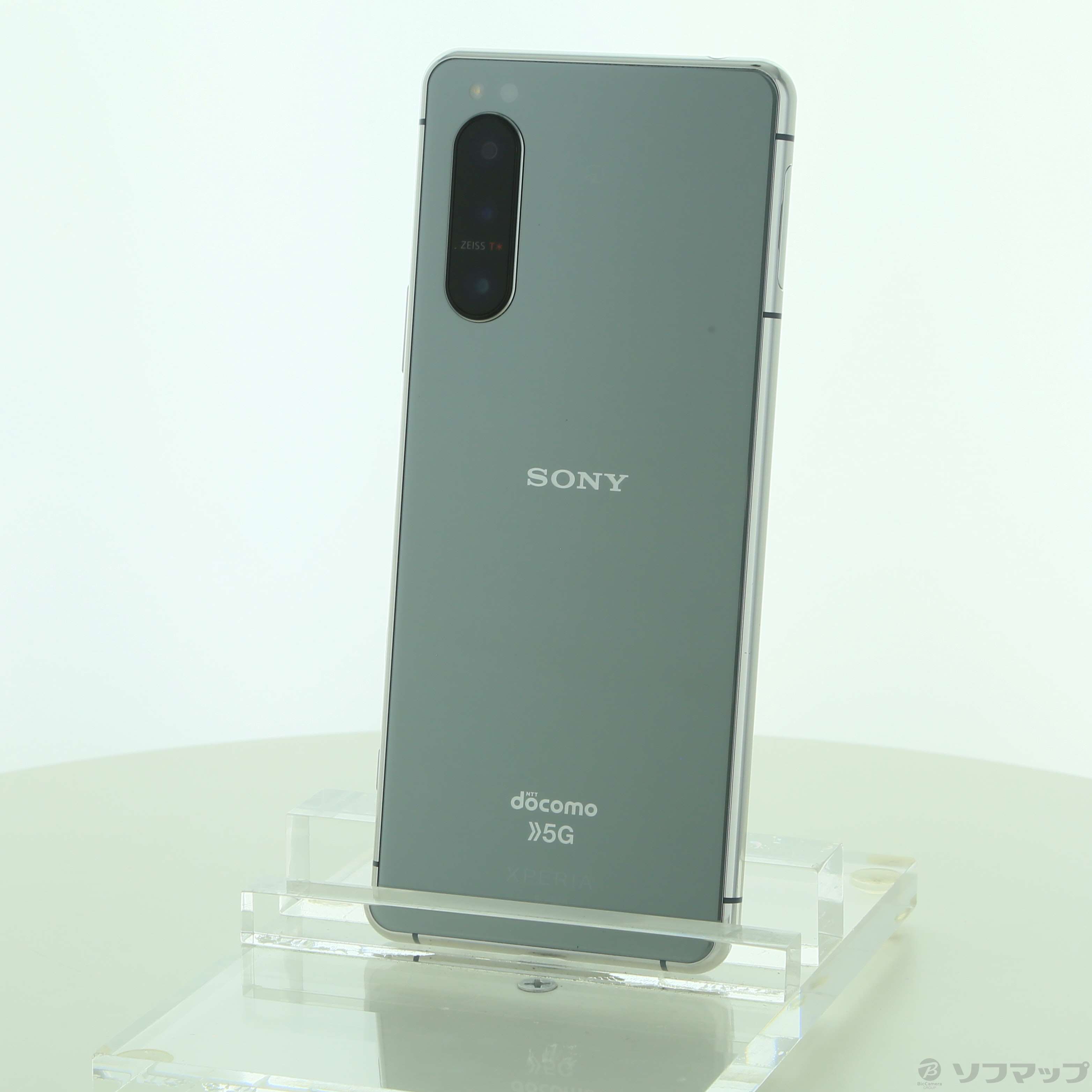 中古】Xperia 5 II 128GB グレー SO-52A docomoロック解除SIMフリー