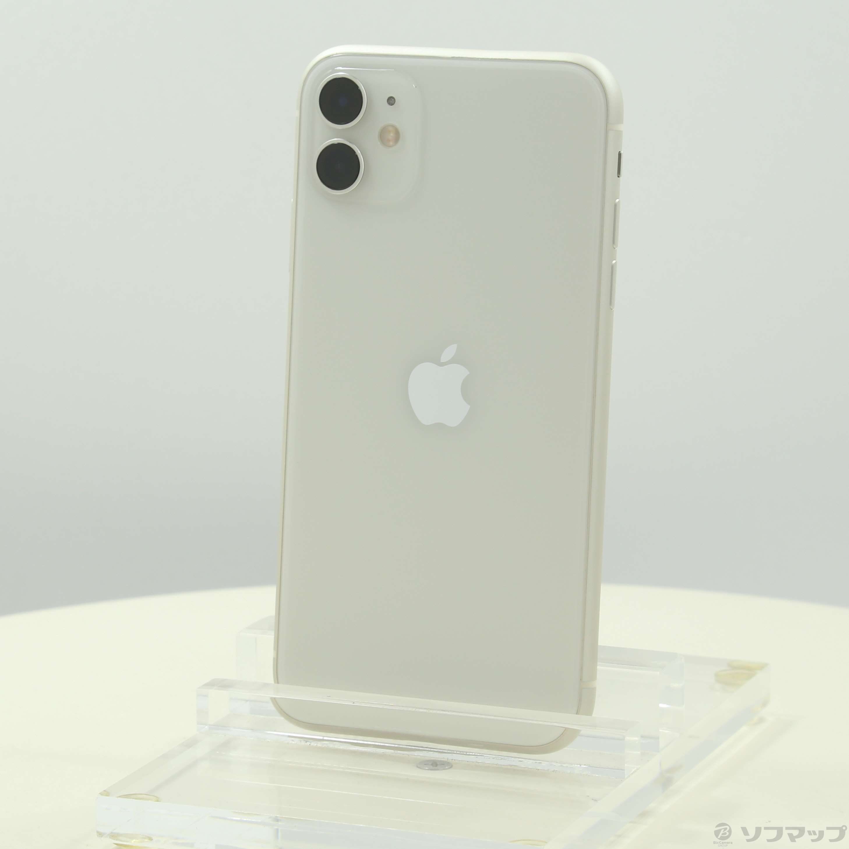 中古】iPhone11 64GB ホワイト MWLU2J／A SIMフリー
