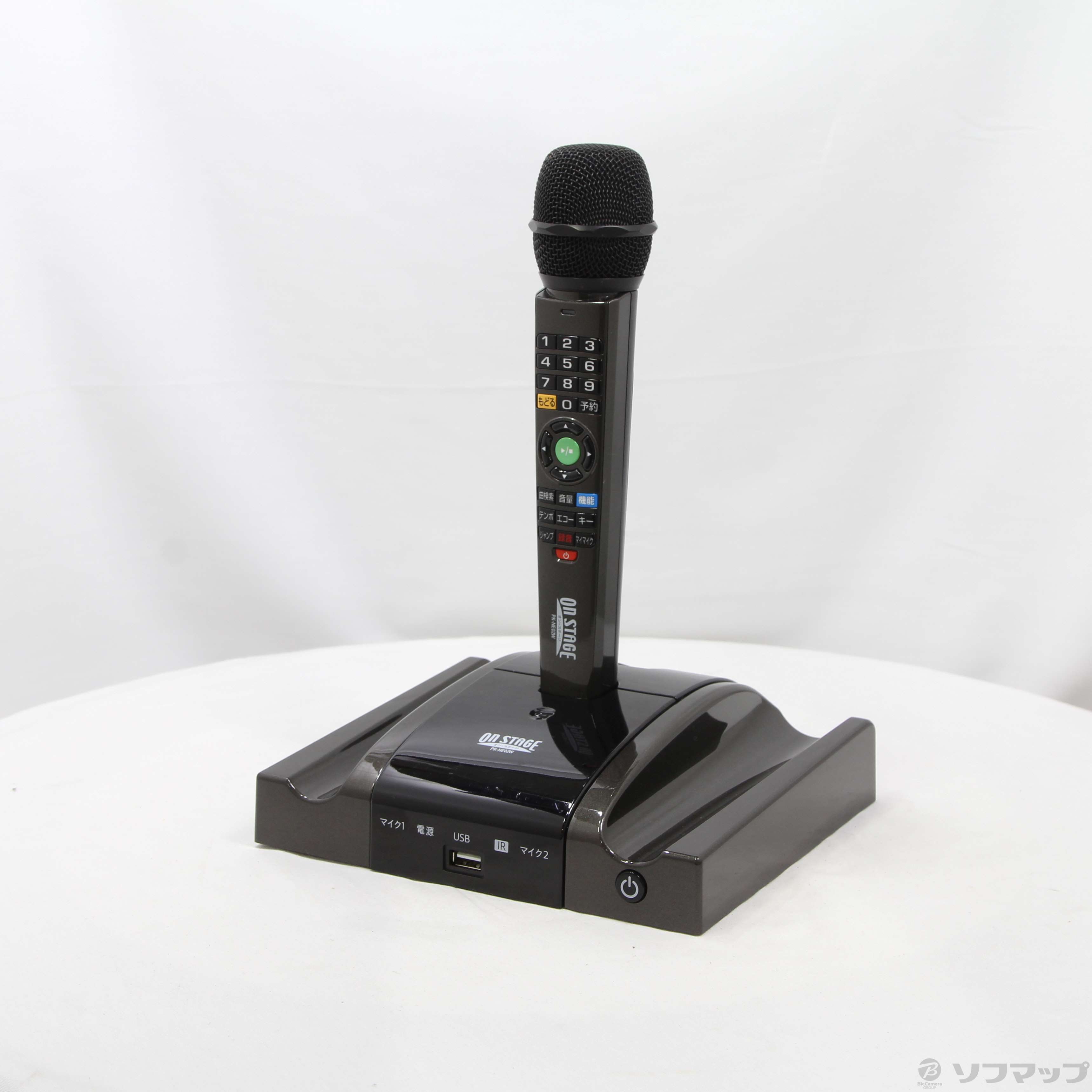 ON STAGE オン・ステージ パーソナルカラオケ PK-NE02W 中古品 中古】パーソナルカラオケ オン・ステージ PK-NE02W