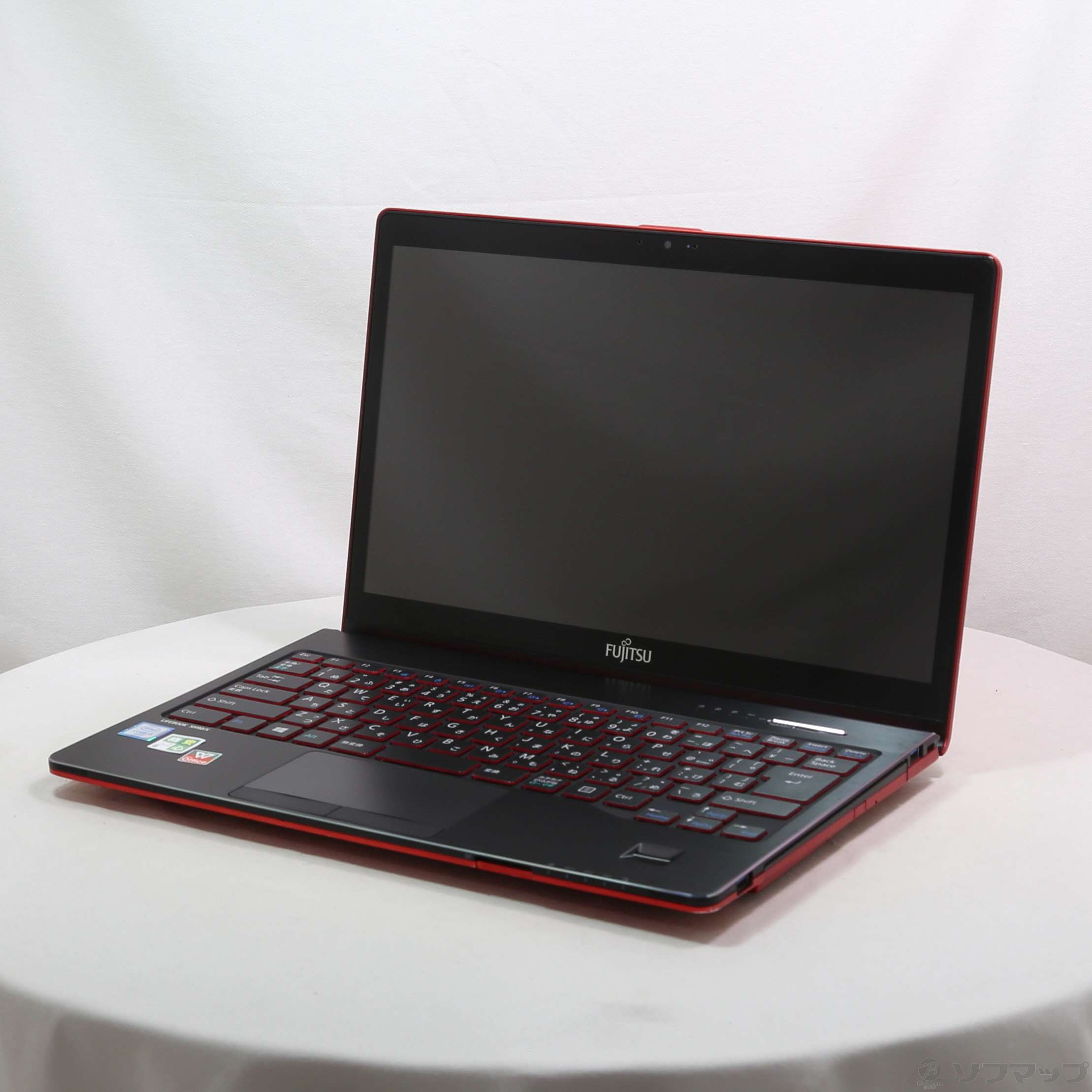 中古】格安安心パソコン LIFEBOOK SH90／X FMVS90XRD2 サテンレッド