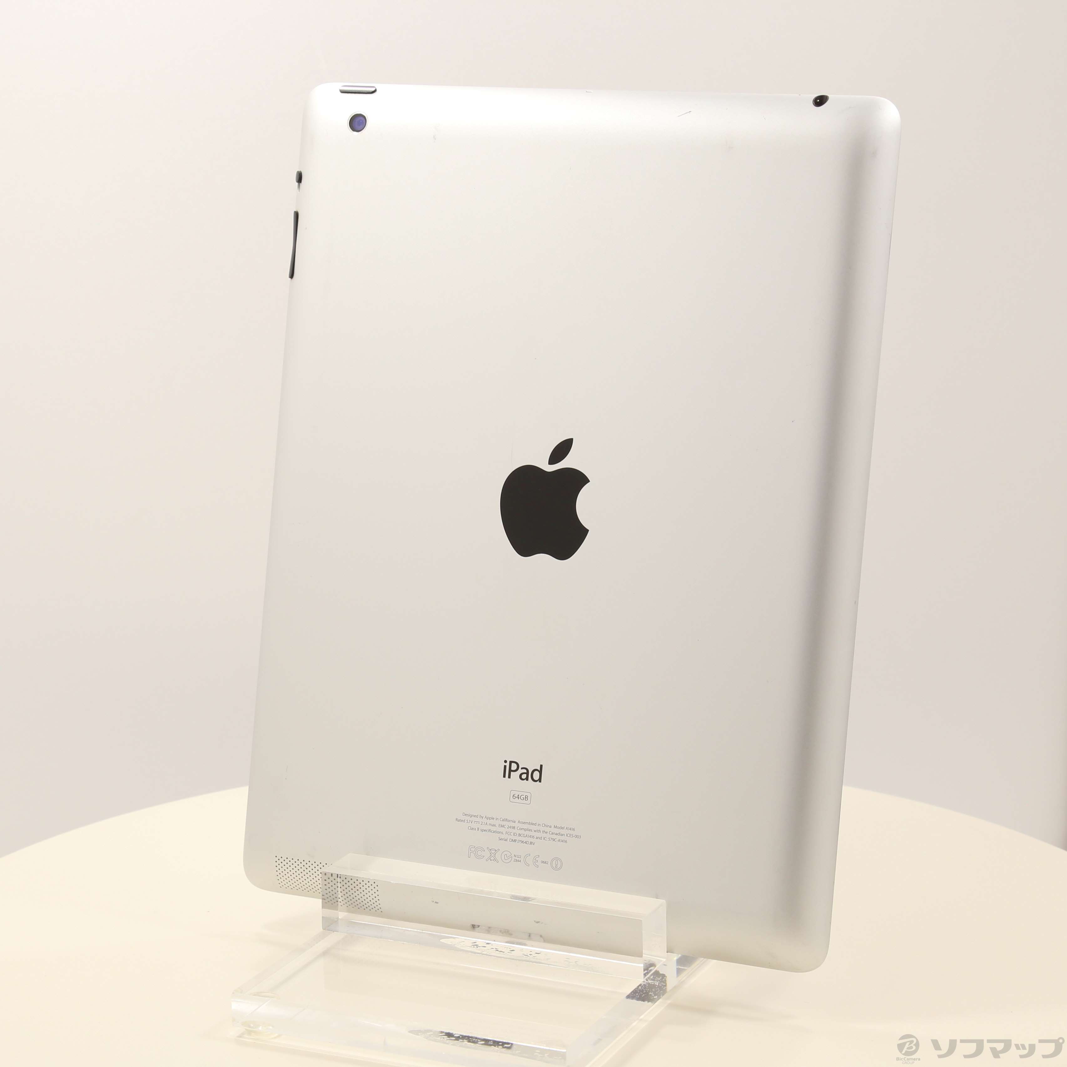 中古】iPad 第3世代 64GB ブラック MC707J／A Wi-Fi [2133066332513 