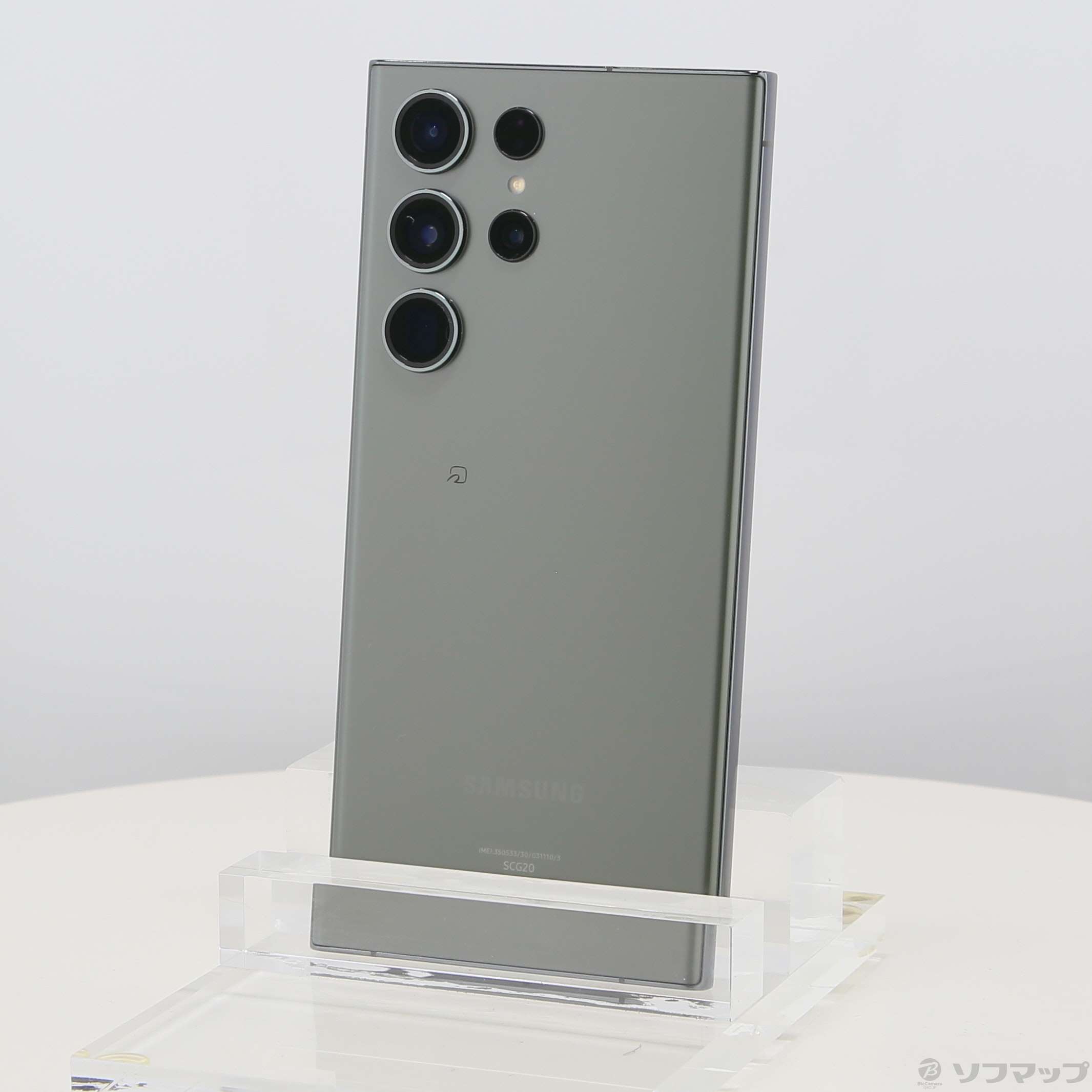中古】Galaxy S23 Ultra 256GB グリーン SCG20 au SIMフリー