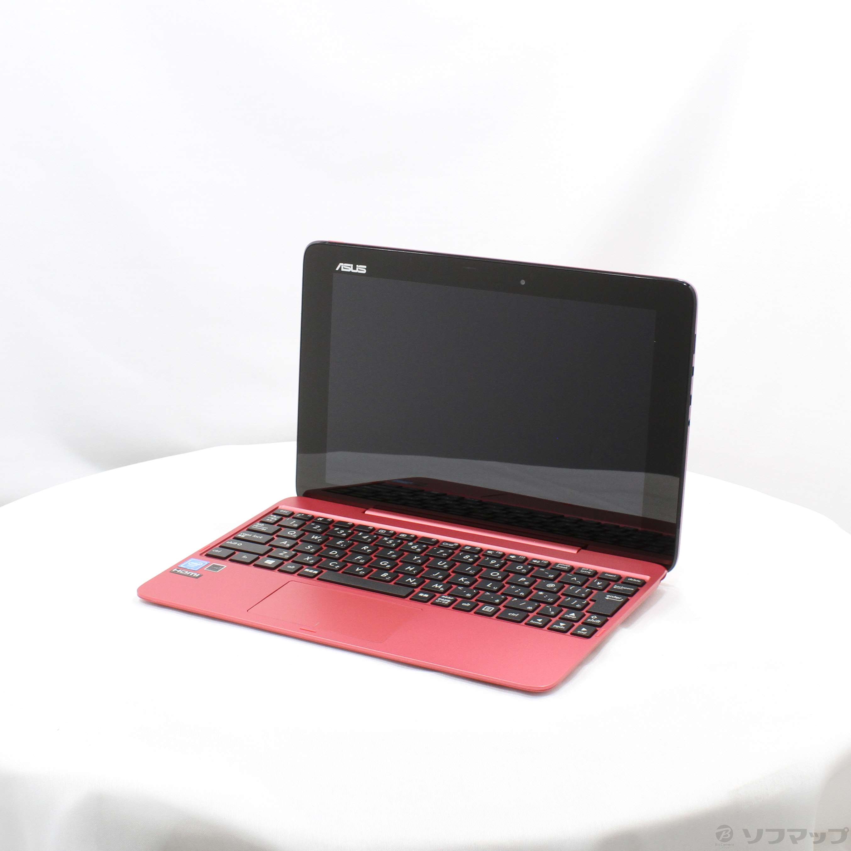 【中古・美品】ASUS T100HA-ROUGE Win10 Ver.21H1 中古】TransBook T100HA T100HA-ROUGE ルージュレッド 〔Windows 10