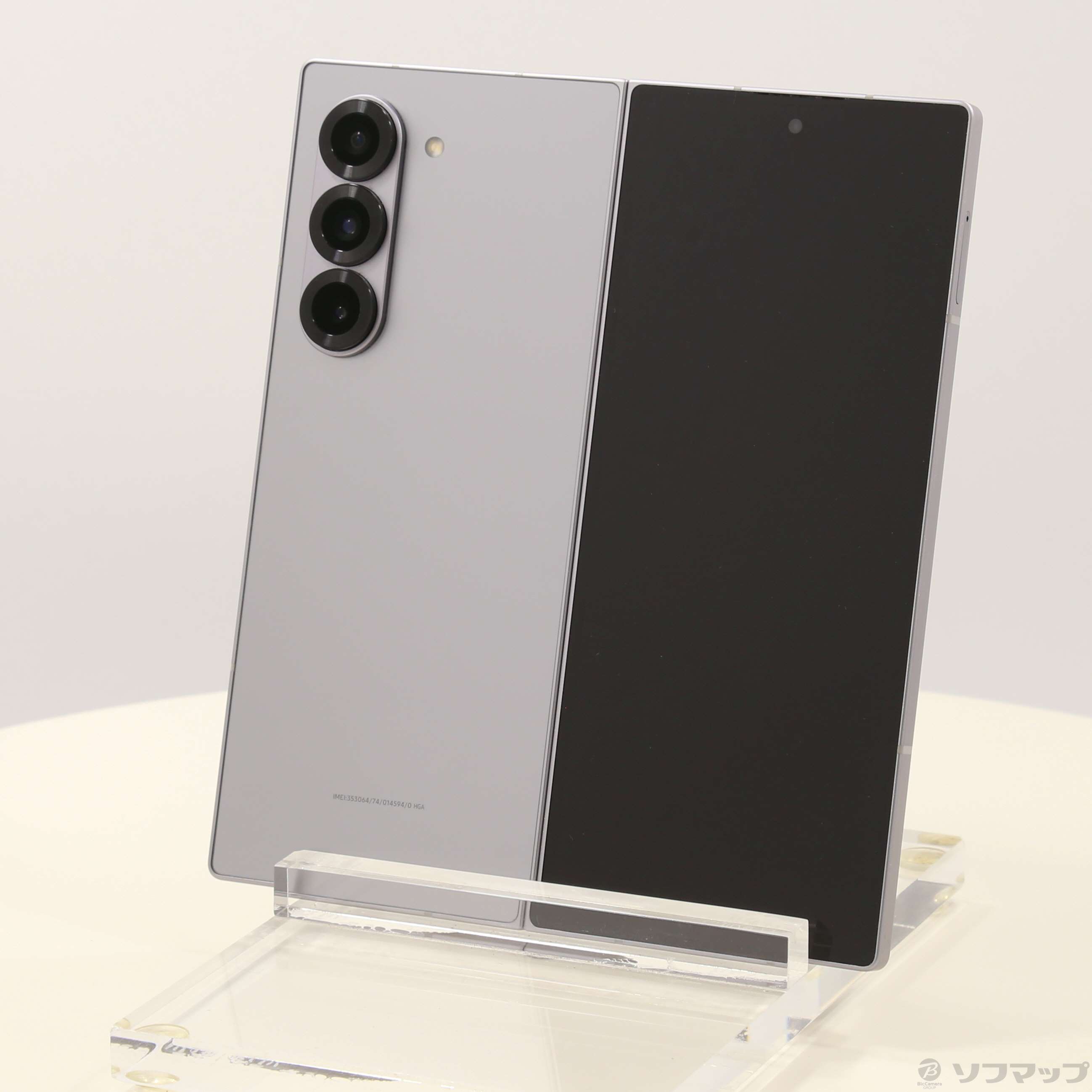 中古】Galaxy Z Fold6 256GB シルバーシャドウ SC-55E docomo