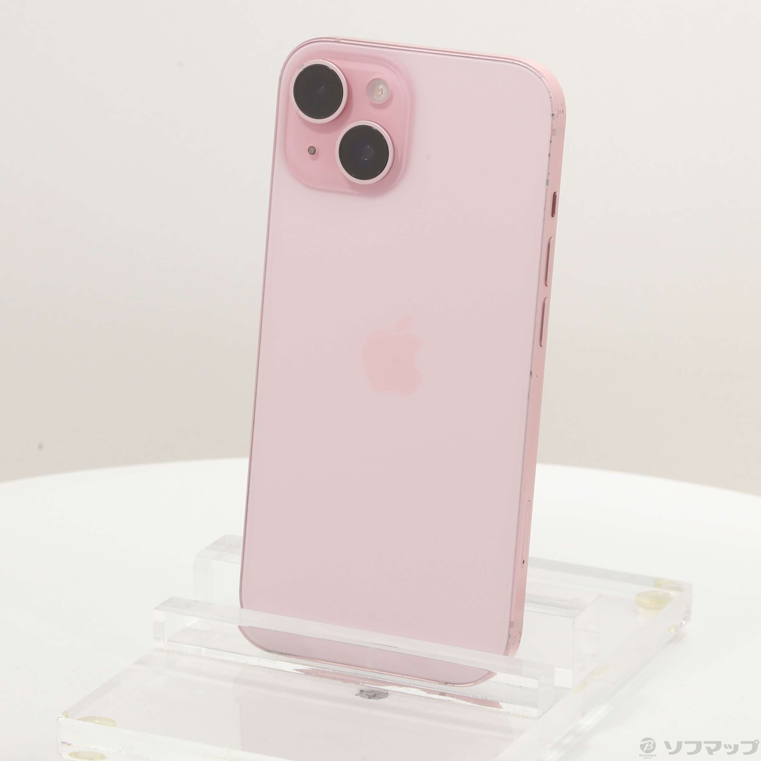 【美品】アップル iPhone15 256GB ピンク SIMフリー iPhone 15 Plus 256GB - ピンク（SIMフリー）[整備済製品